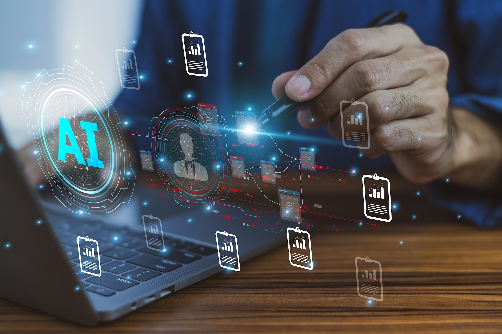 Middle management is de schakel in AI-adoptie, vindt Kim Pot. Beeld: Shutterstock Middle management is de schakel in AI-adoptie, vindt Kim Pot. Beeld: Shutterstock