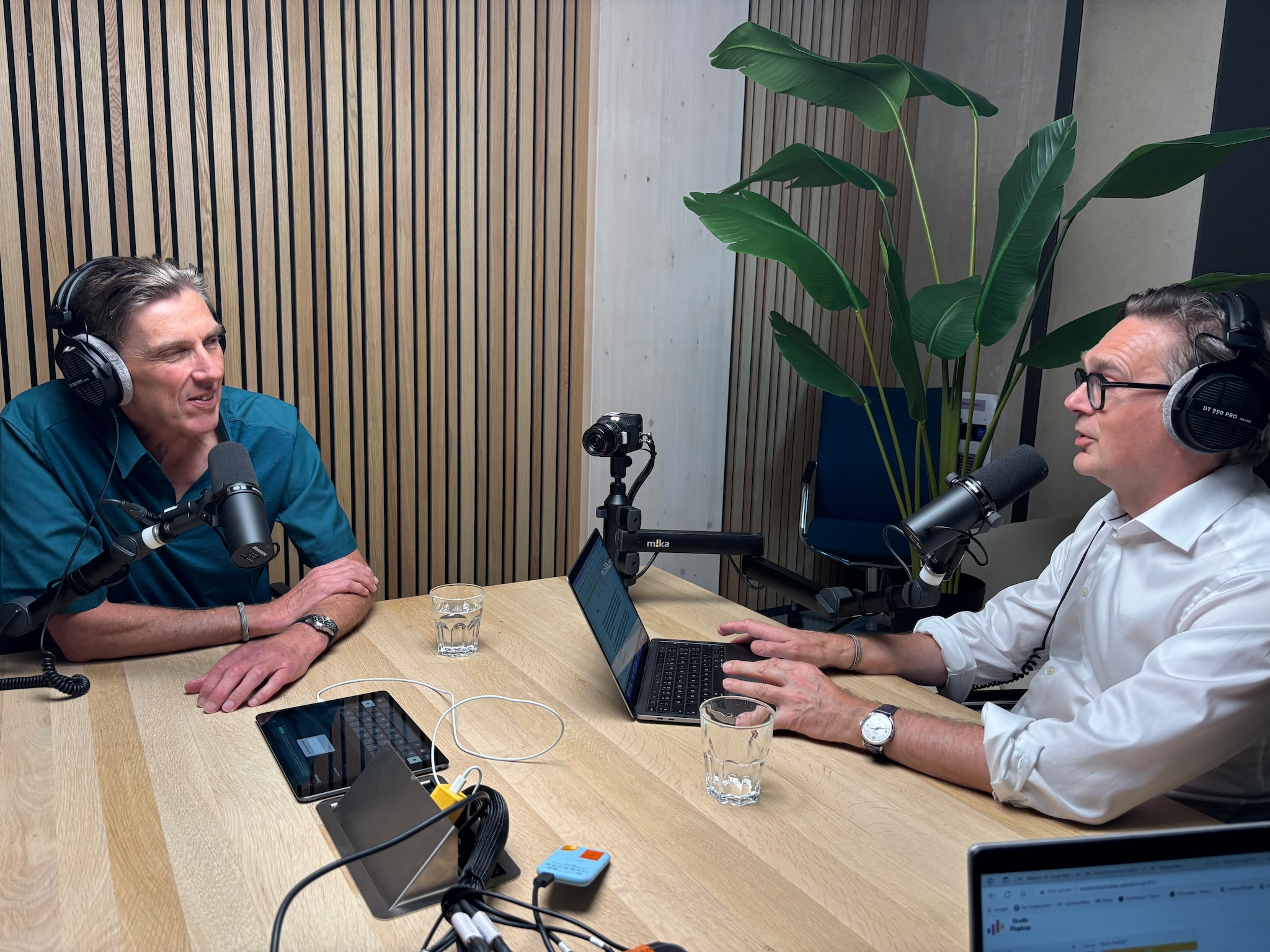 Simon Keijzer is te gast in Onder Embargo. Beeld: BusinessWise Simon Keijzer is te gast in Onder Embargo. Beeld: BusinessWise