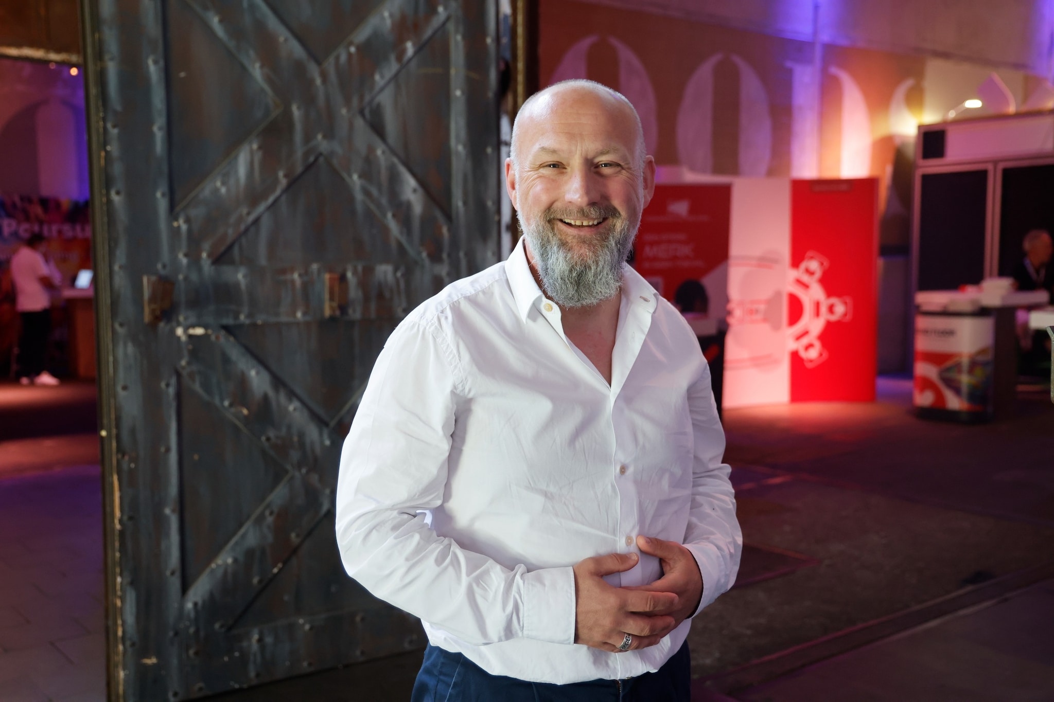 Peter Hoitinga van BrandMR. Peter Hoitinga van BrandMR, hij co-founder van het bedrijf en er marketingdirecteur. Foto: Ruud Voest.