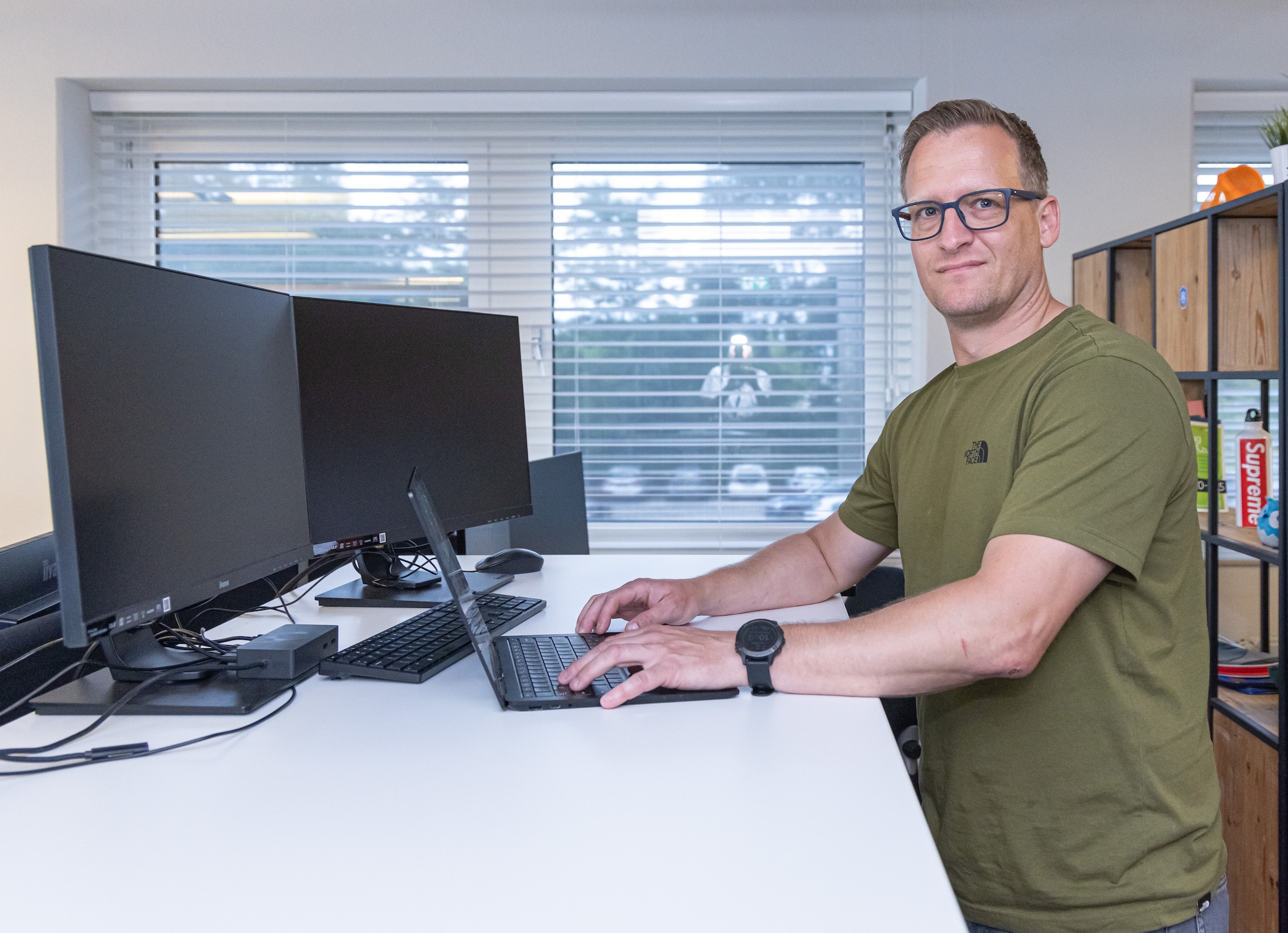 Wesley Haakman (Principal Azure architect bij Intercept). Foto: Frans Paalman. Wesley Haakman (Principal Azure architect bij Intercept). Foto: Frans Paalman.