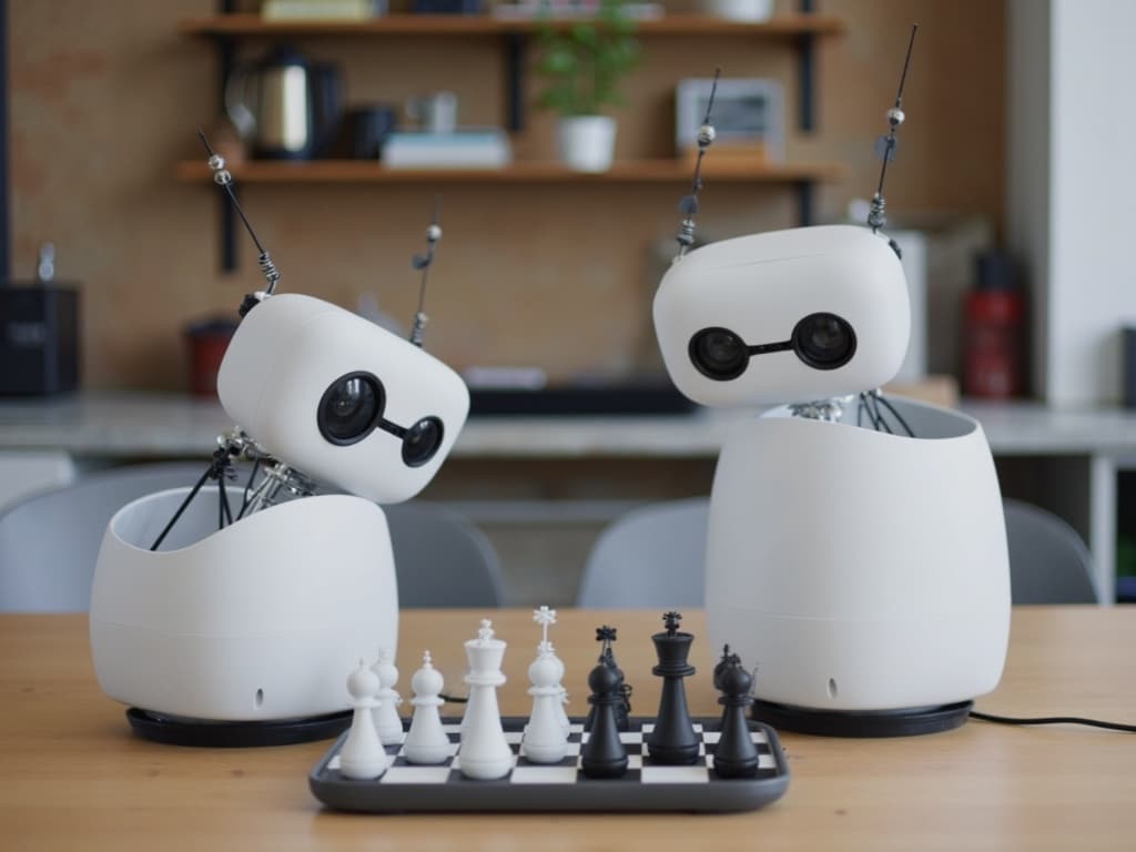 De Reachy Mini van Open source AI-platform Hugging Face. Beeld: Hugging Face De Reachy Mini van Open source AI-platform Hugging Face. Beeld: Hugging Face