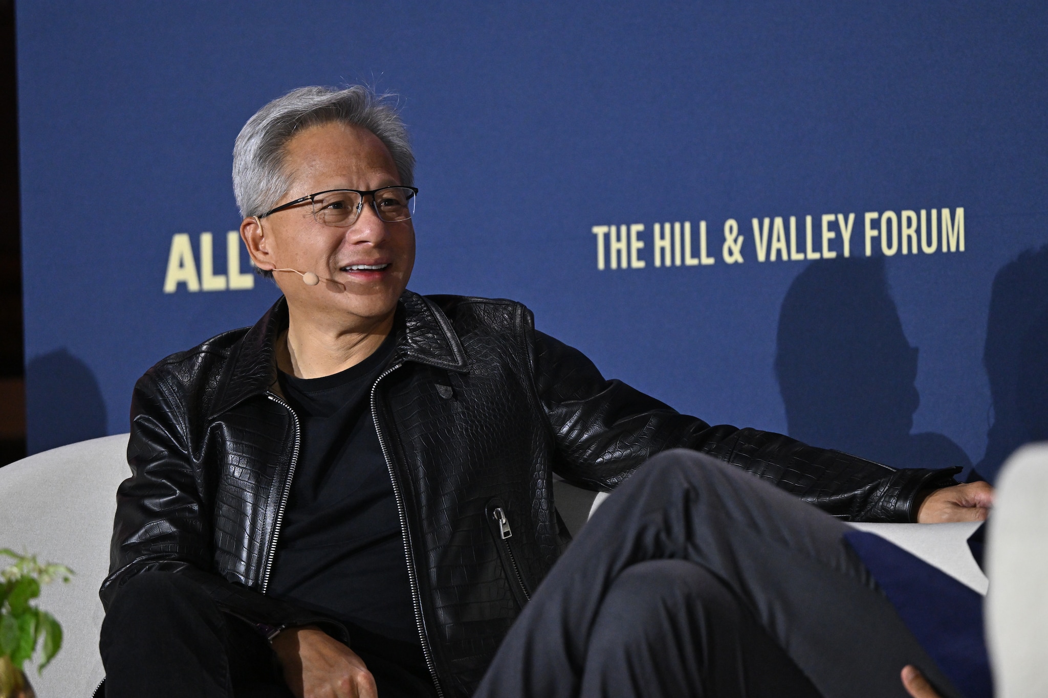 Jensen Huang, CEO van NVIDIA. Foto: Getty Getty Images for Hill & Valley F
