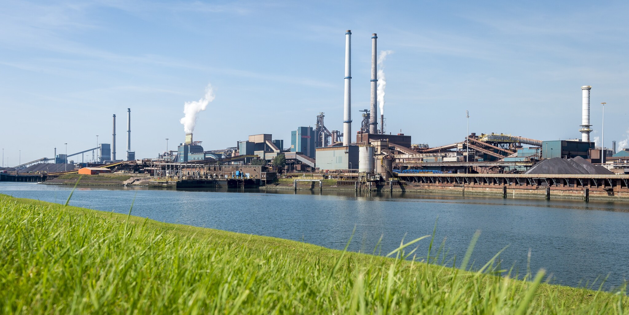 De hoogovens van Tata Steel. Foto: ANP De hoogovens van Tata Steel. Foto: ANP