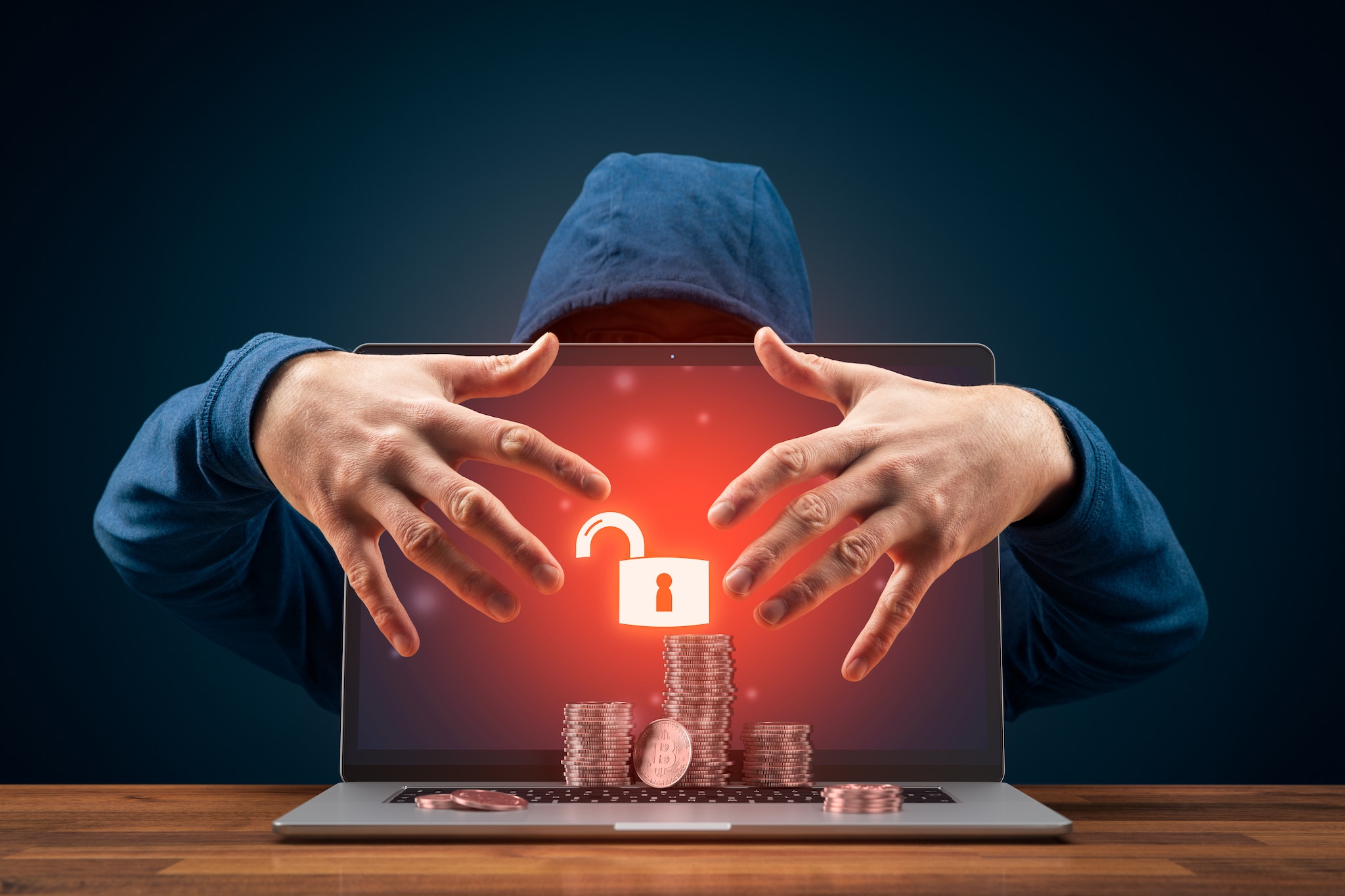 Hackers verdienen miljoenen met cyberaanvallen. Beeld: Shutterstock Hackers verdienen miljoenen met cyberaanvallen. Beeld: Shutterstock