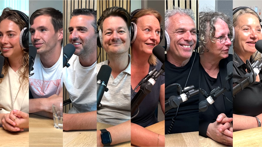 De gasten in 'Bakkie Media met Smaakmakers'. Foto: Bakkie Media Bakkie Media