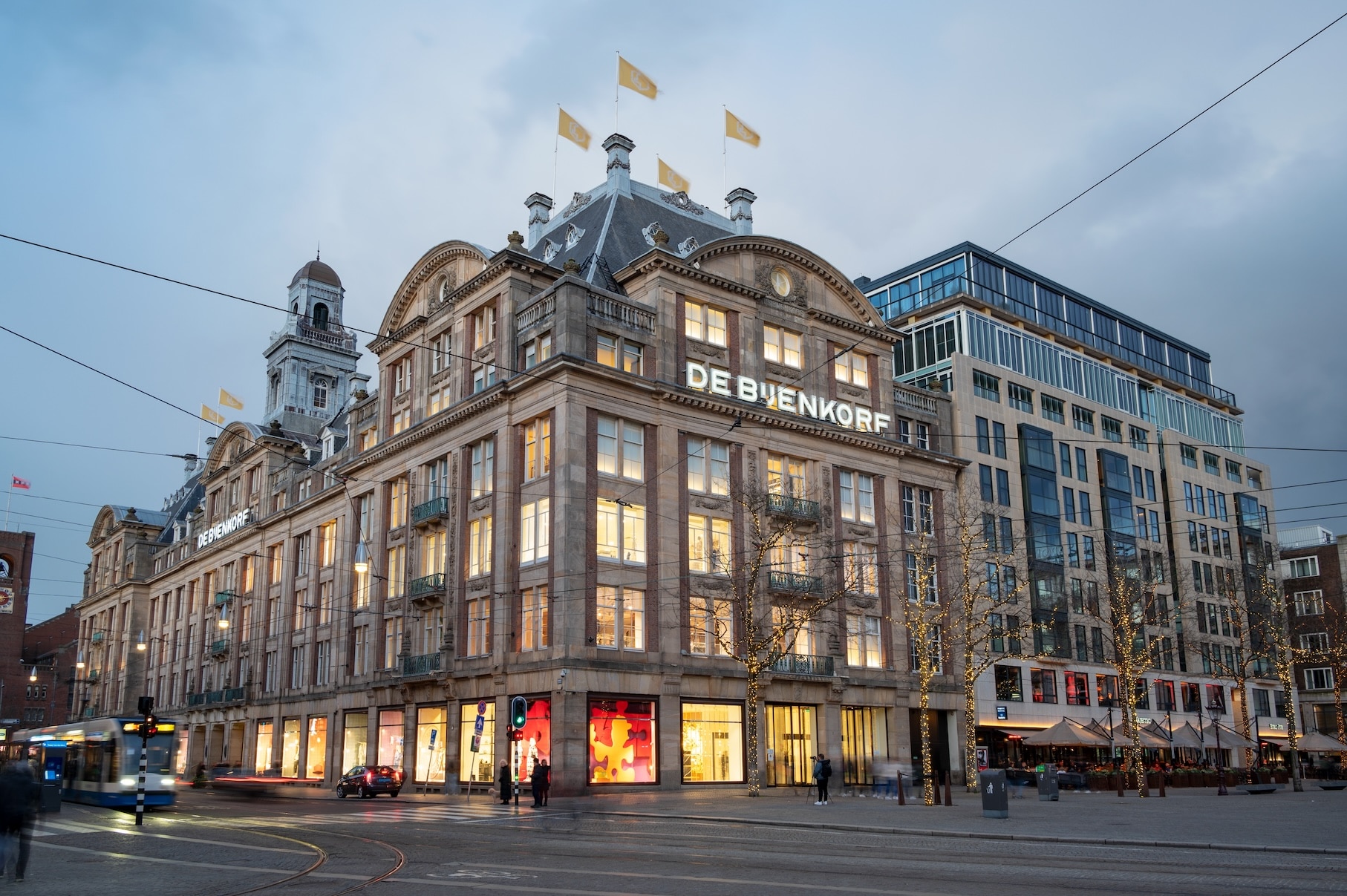 De Bijenkorf in Amsterdam. Foto: Sriya Pixels/Shutterstock