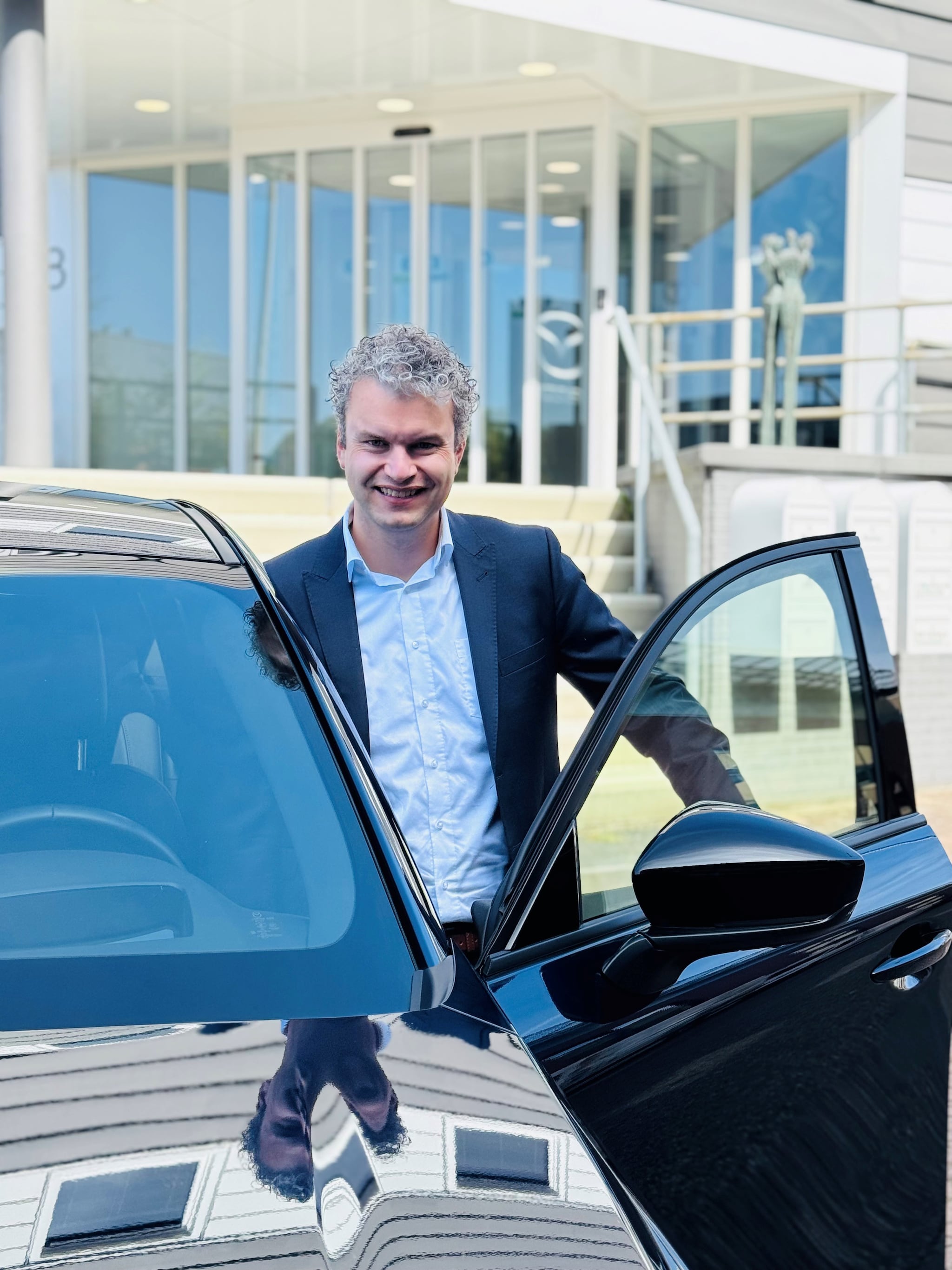 Erik Hagoort heeft altijd een passie voor auto’s gehad. Foto: Mazda Erik Hagoort heeft altijd een passie voor auto’s gehad. Foto: Mazda