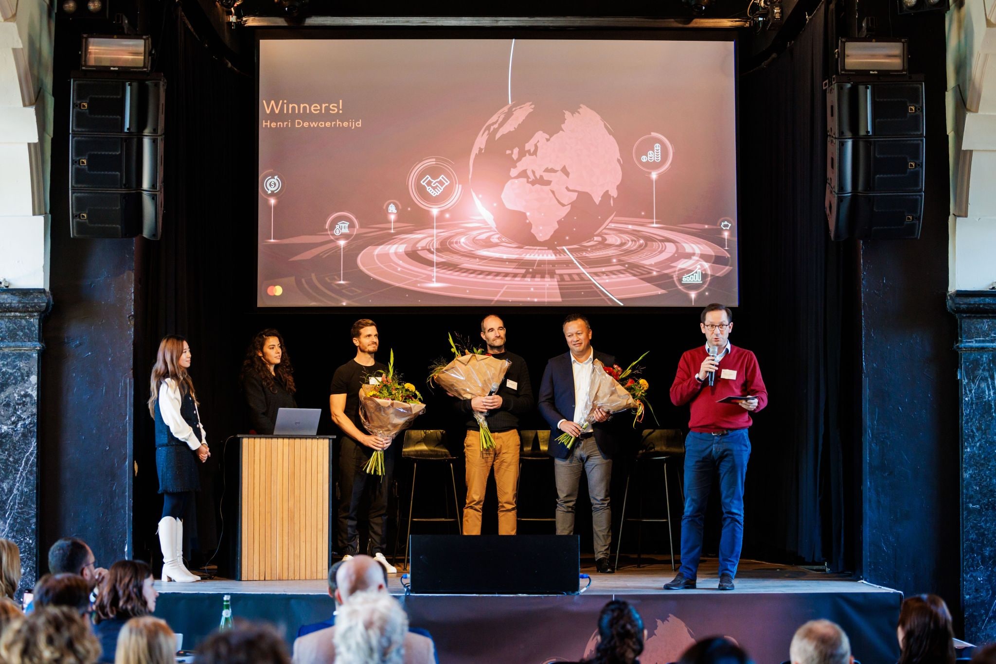 De finale van Mastercard For Fintechs 2024. Foto: Mastercard
 Mastercard