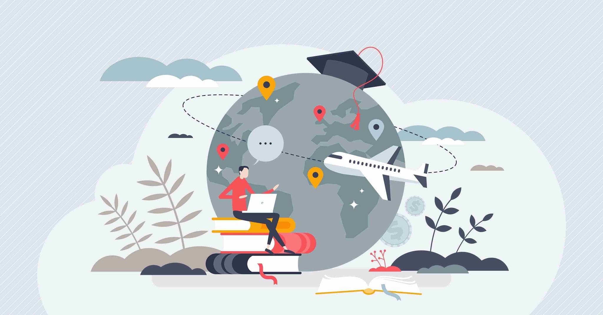 Wereldwijd werken. Foto: Shutterstock