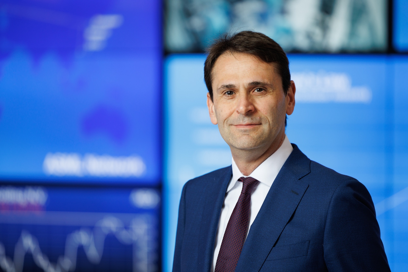 Christophe Fouquet, Chief Executive Officer van ASML. Christophe Fouquet, CEO van ASML.