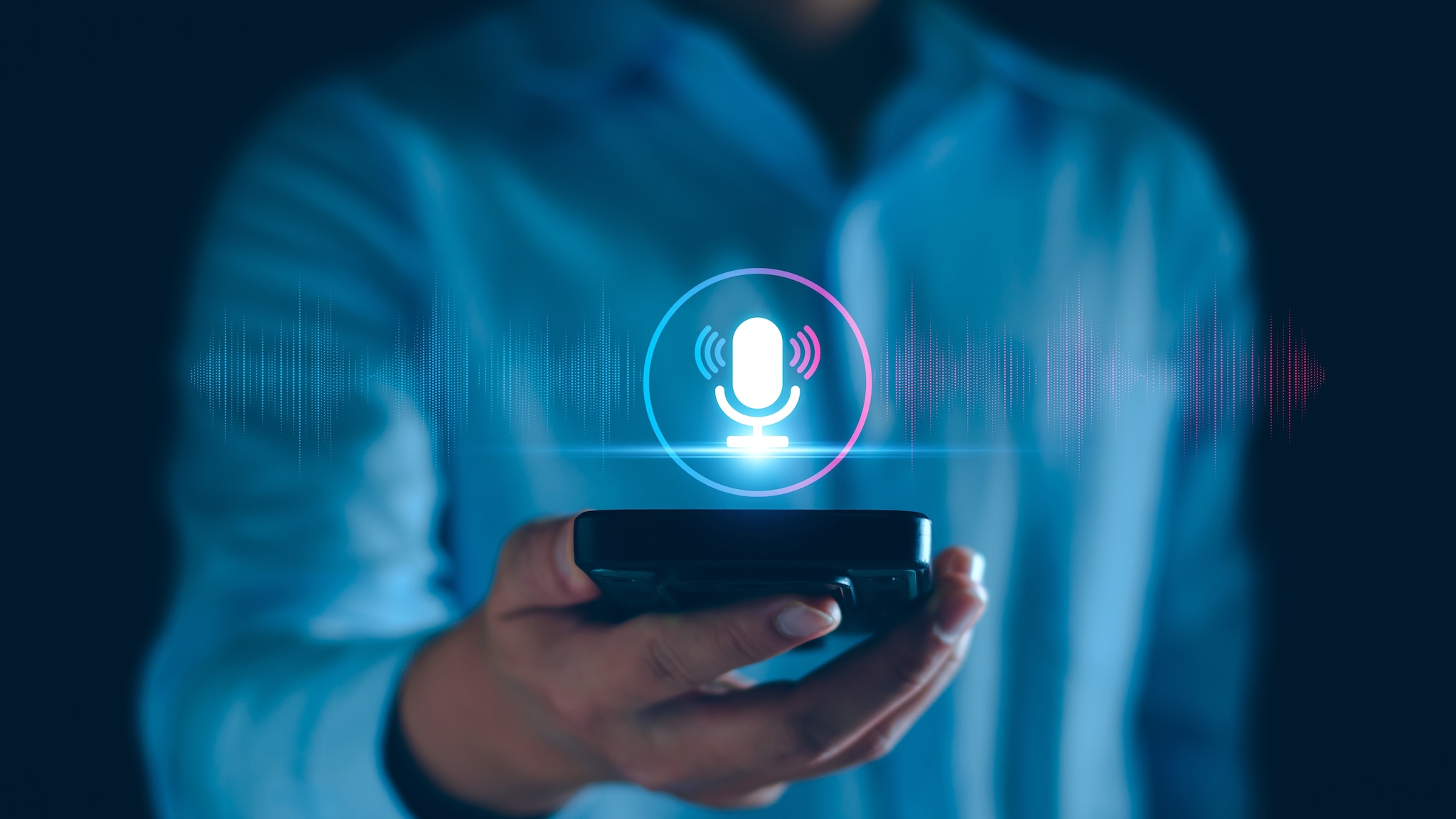 Waarom voice prompts beter werken dan getypte prompts. Beeld: Shutterstock Waarom voice prompts beter werken dan getypte prompts. Beeld: Shutterstock