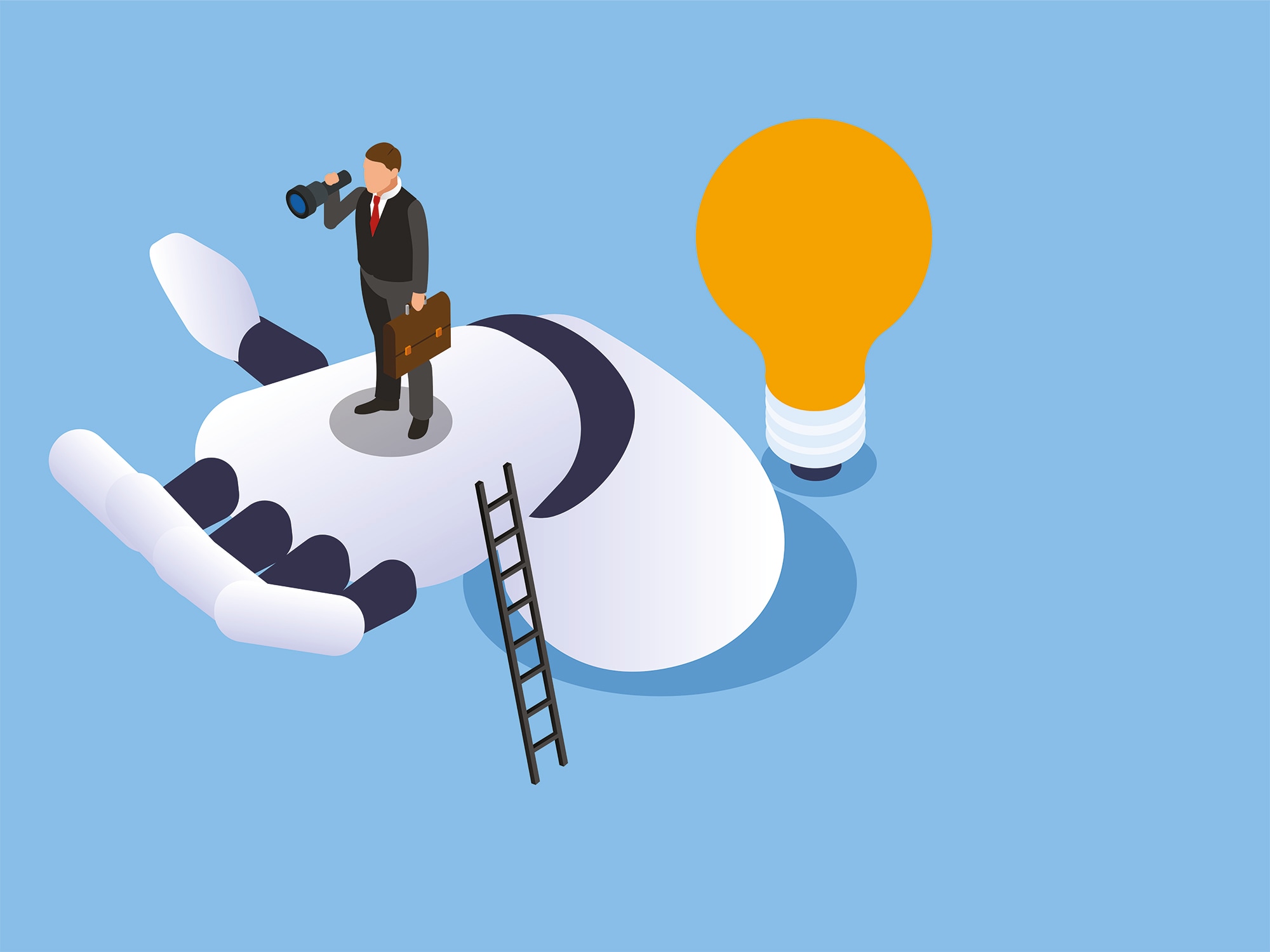 Deze menselijke vaardigheden zijn nodig om de AI-carrièreladder te beklimmen. Beeld: Shutterstock Deze menselijke vaardigheden zijn nodig om de AI-carrièreladder te beklimmen. Beeld: Shutterstock