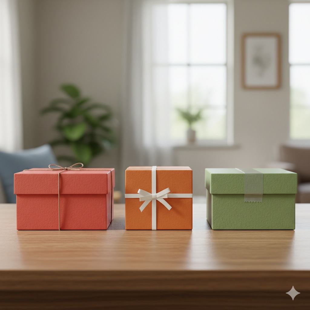 De drie dozenmethode. Beeld: Google Gemini De Drie Dozen-methode. Afbeelding: Google Gemini / AI