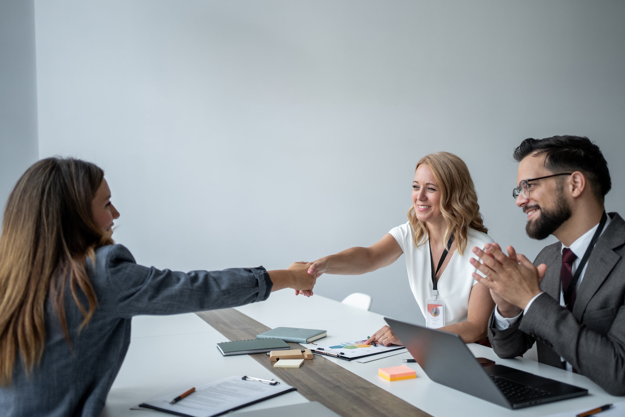 Het traditionele sollicitatiegesprek werkt niet. Foto: Shutterstock Het traditionele sollicitatiegesprek werkt niet. Foto: Shutterstock
