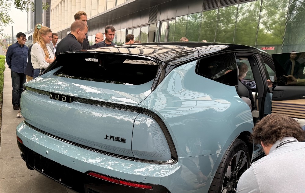 Audi lanceerde in twee jaar tijd een compleet nieuw autonerk, zonder de vier ringen. Hierbij zijn hun Duitse collega's nauwelijks betrokken. De 100% Chinese Audi. Zónder de vier ringen. Foto: John Lin.