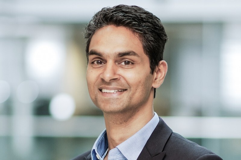 Neil Sholay van Oracle. Neil Sholay, VP AI Business Value van Oracle.