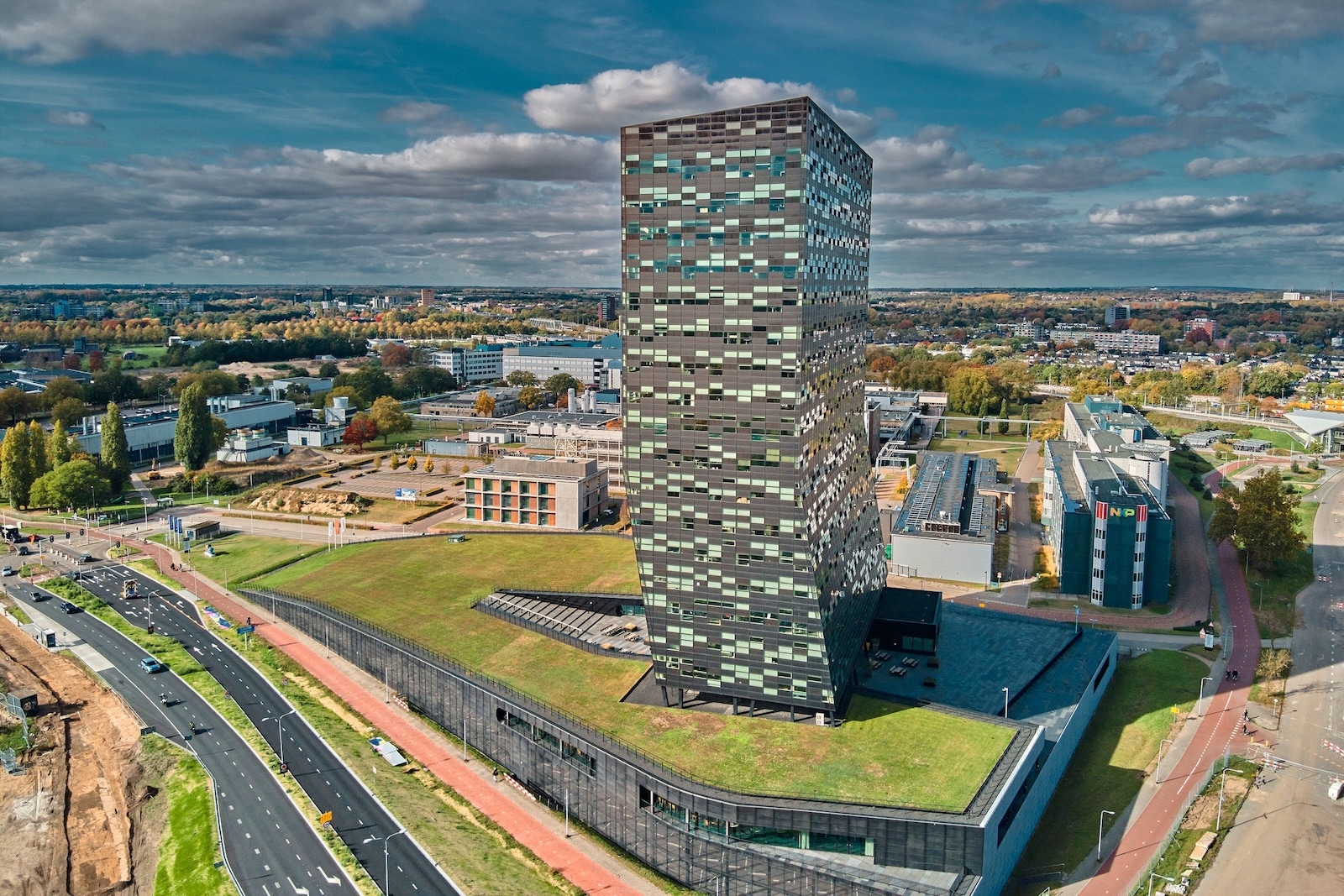 Het Nexperia kantoor in Nijmegen. Foto: ANP/Voskens/SOPA Images/Shutterstock ANP / REX by Shutterstock
