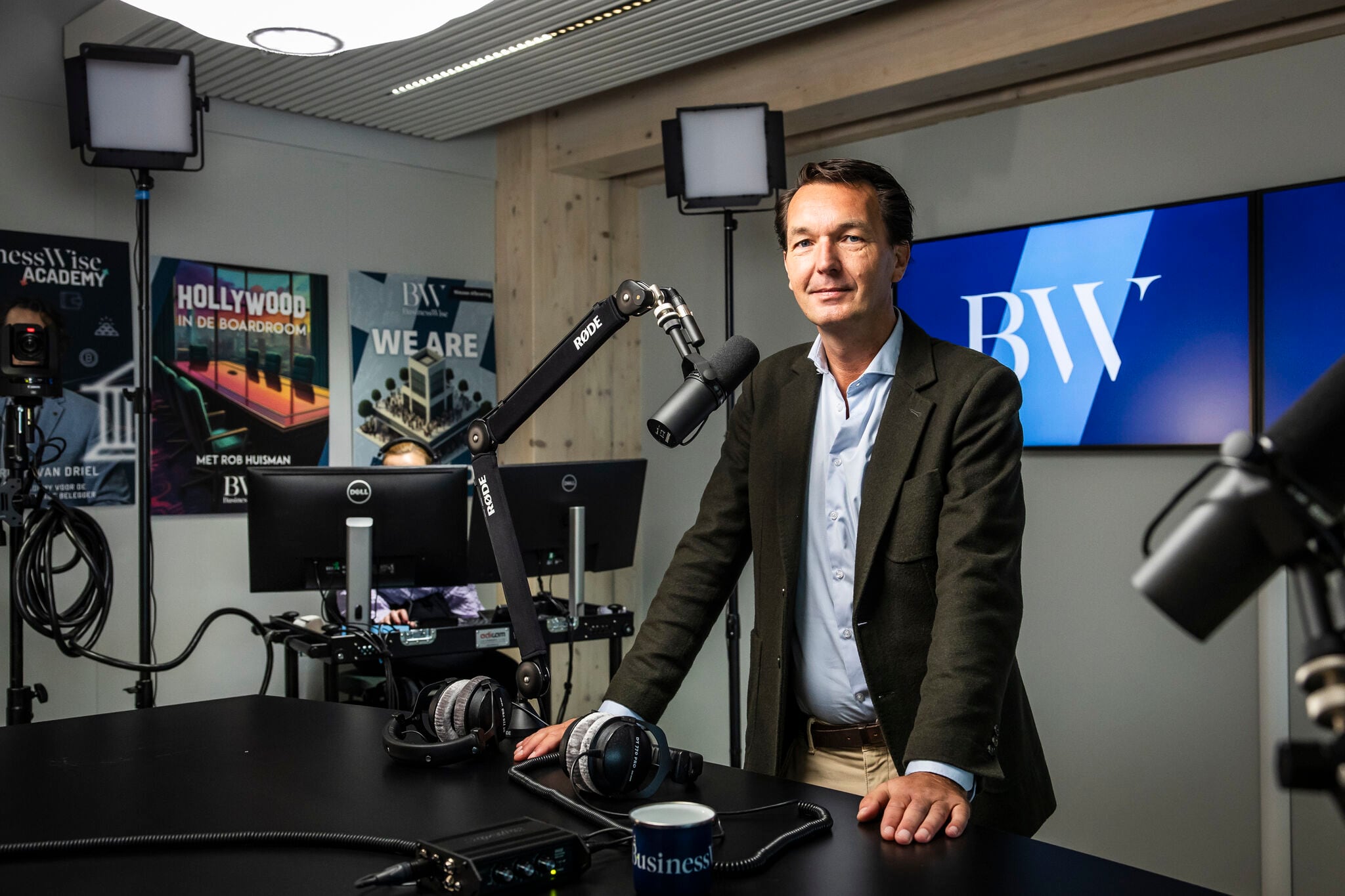 Paul van Riessen. Foto: Dingena Mol Paul van Riessen, expertblogger bij BusinessWise, maar ook presentator van ons wekelijkse radioprogramma At the Top. Foto: Dingena Mol