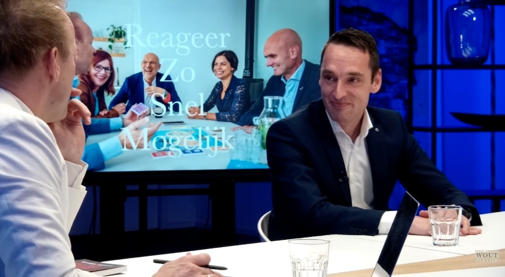 Robert de Heer in de vodcast Plevier en de inspirerende leiders. Foto: screenshot Plevier en de inspirerende leiders Robert de Heer in de vodcast Plevier en de inspirerende leiders. Foto: screenshot Plevier en de inspirerende leiders