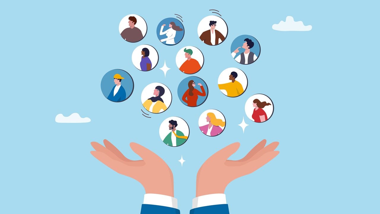 Handen die verschillenden culturen loslaten Afbeeldingen: Getty Images