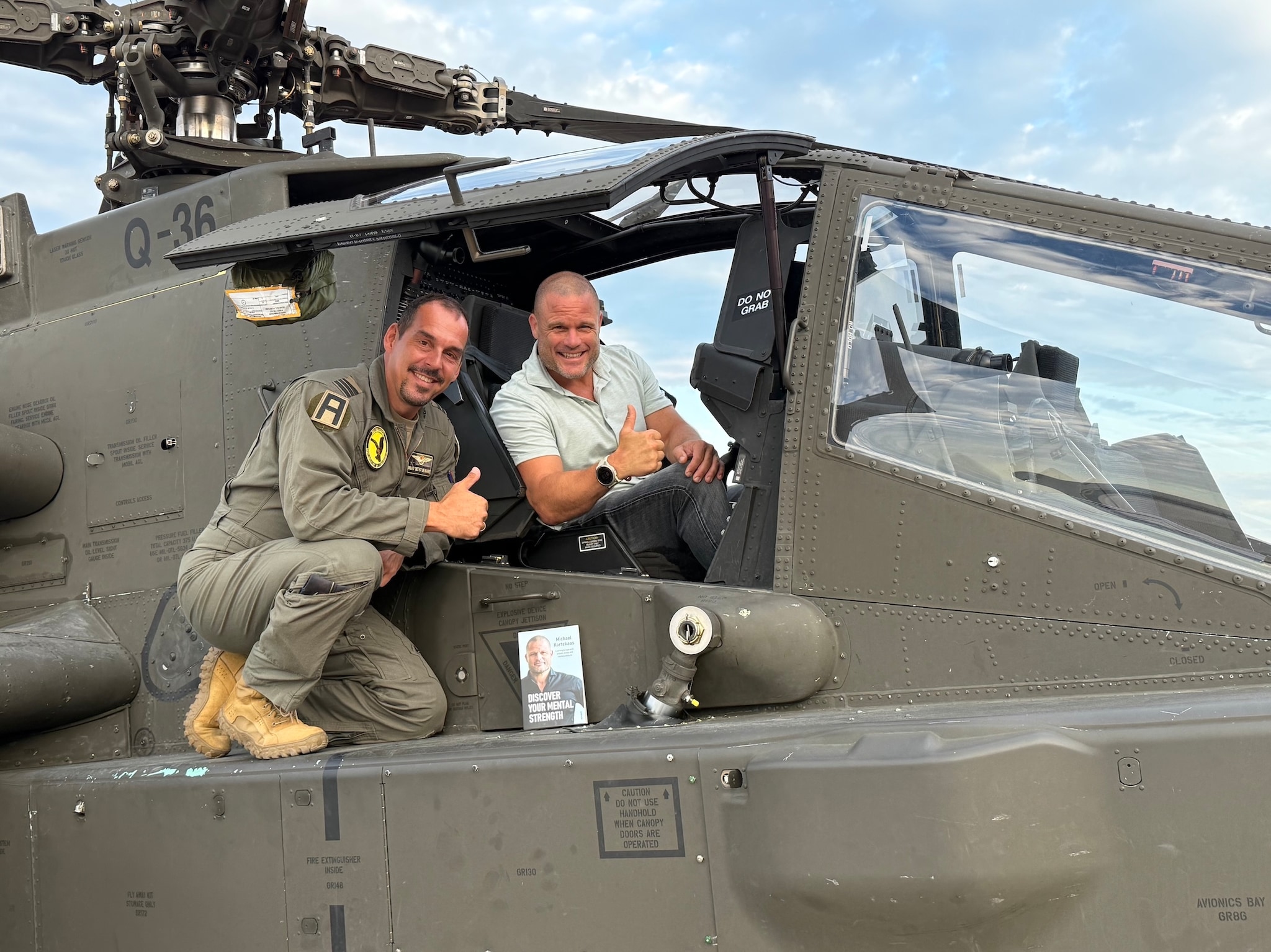 Michael Kortekaas (rechts) in Texas. Foto: privé-archief Michael Kortekaas  Michael Kortekaas (rechts) in Texas. Foto: privé-archief Michael Kortekaas