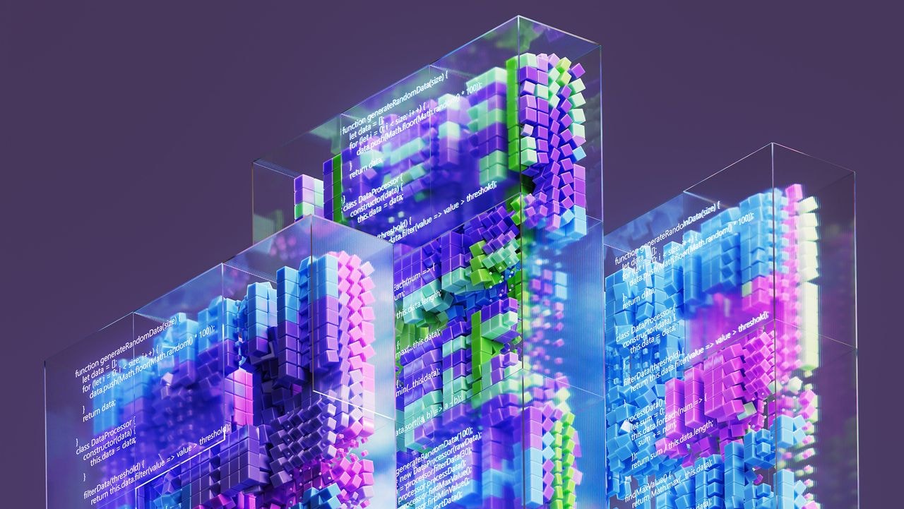 AI-datablocks gevisualisseerd  Getty Images