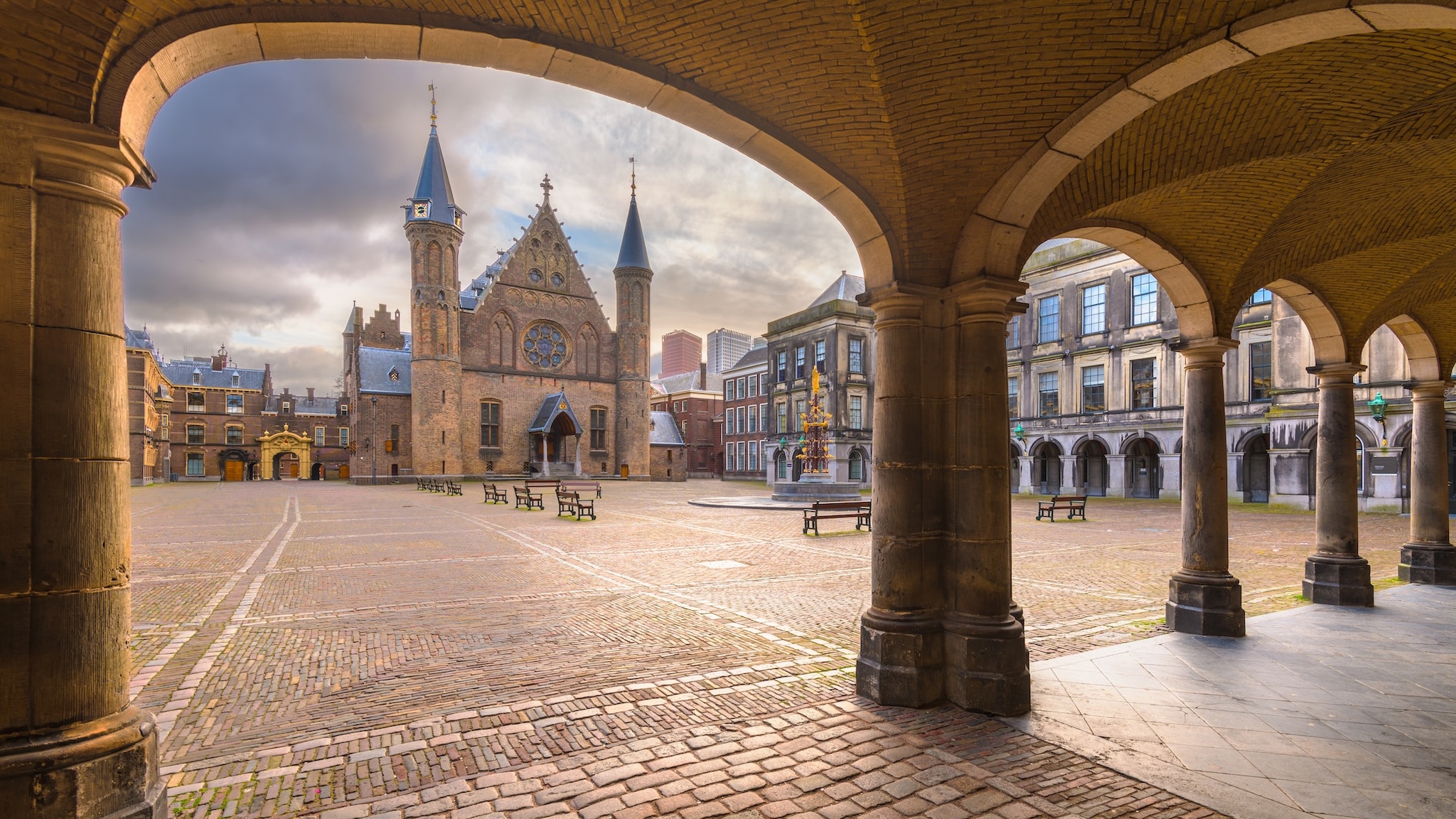 Het Binnenhof. Foto: Sean Pavone/Shutterstock Het Binnenhof. Foto: Sean Pavone/Shutterstock