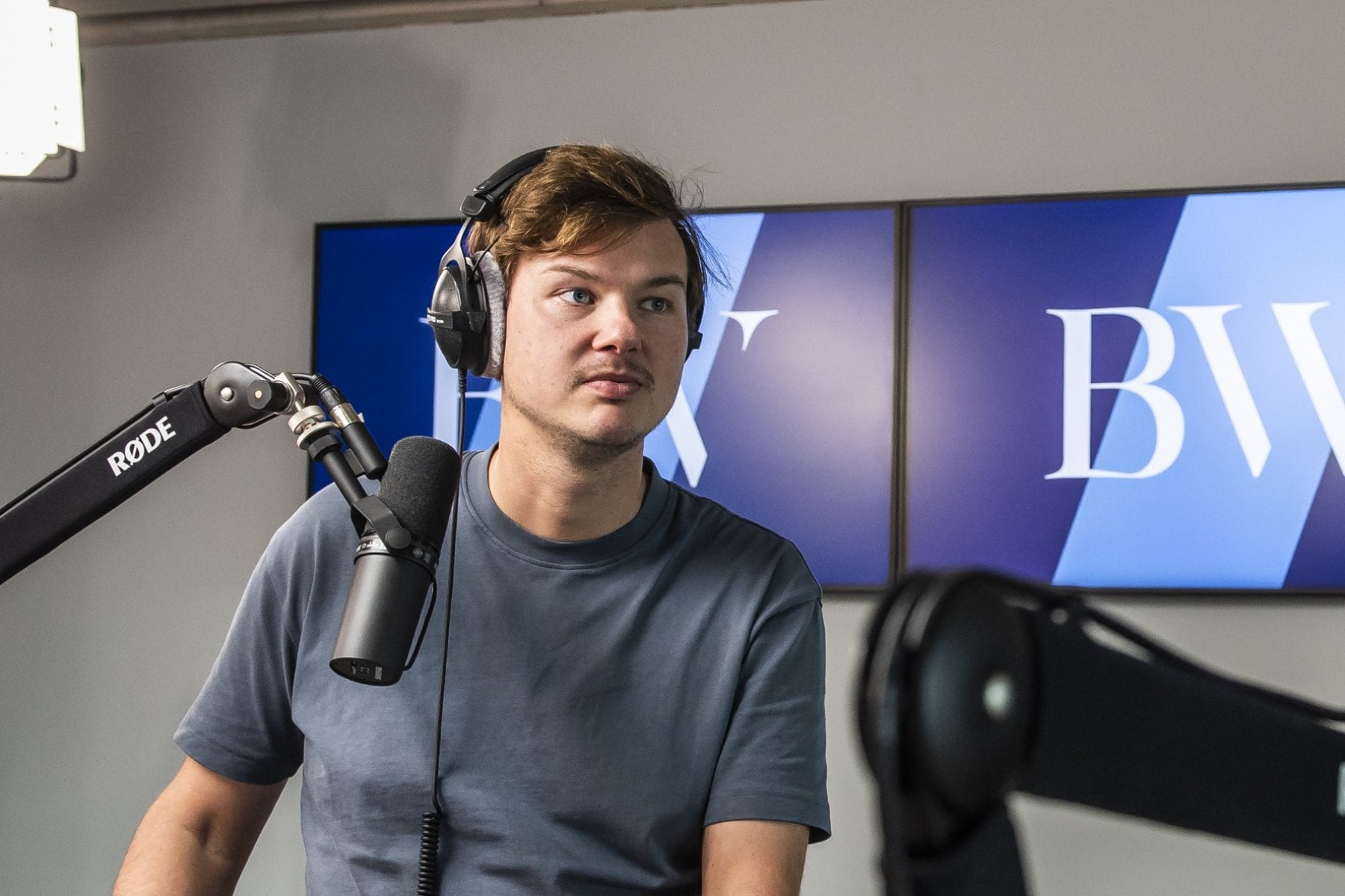 Jelmer Borst, head of Analytics & AI van Picnic, te gast in Move on Up bij BusinessWise. Jelmer Borst, head of Analytics & AI van Picnic, te gast in het radioprogramma Move on Up bij BusinessWise. Foto: Dingena Mol.