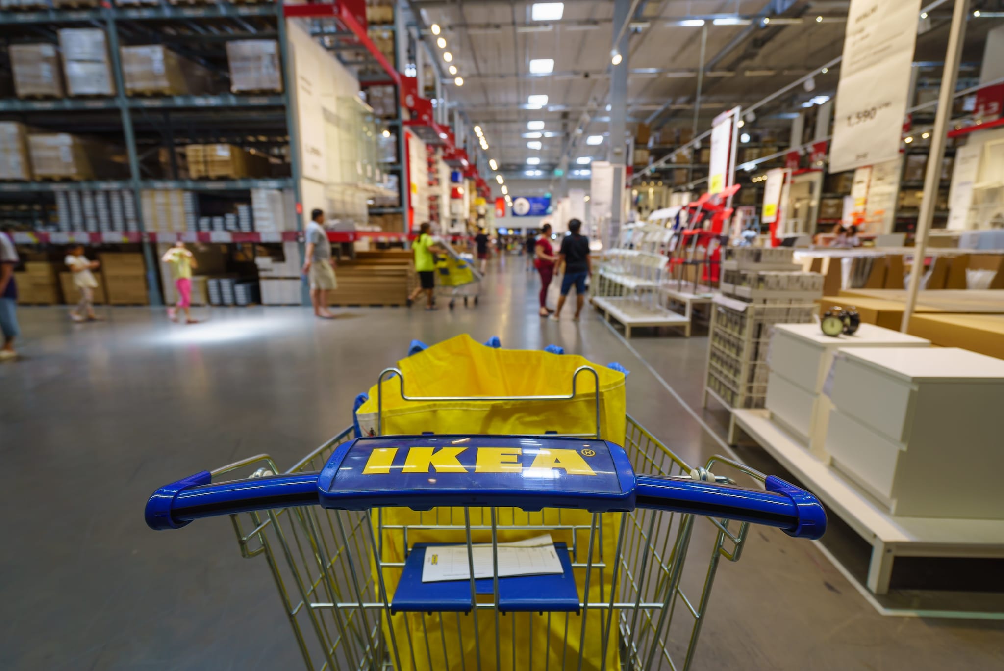 Het magazijn van IKEA. Foto: Shutterstock Het magazijn van IKEA. Foto: Shutterstock