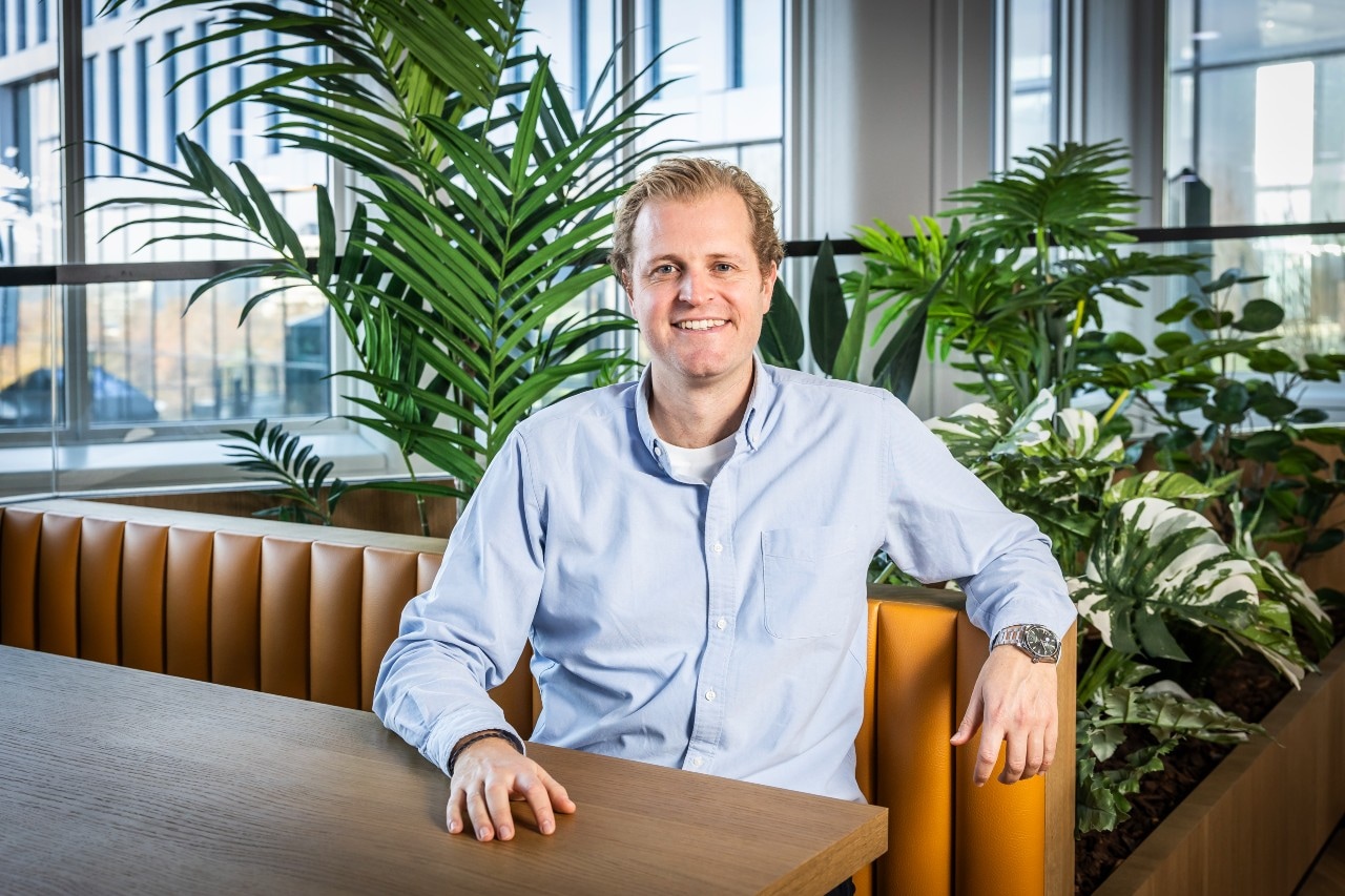 Friso Kok van Uber. Friso Kok, Sales Lead Noord- en Oost-Europa bij Uber. Foto: Dingena Mol