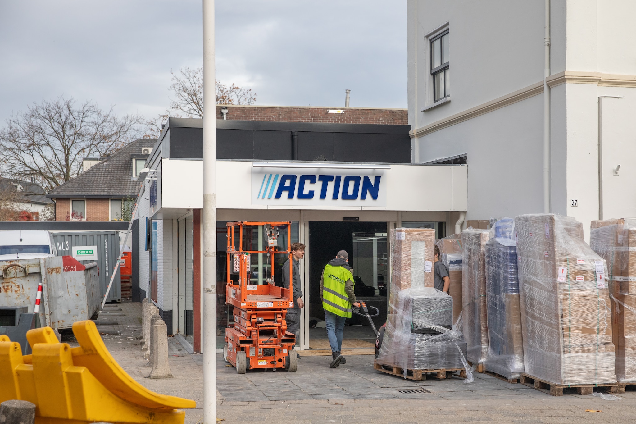 De 3139e (!) Action staat in Baarn, voor Nederland is dit het 421e filiaal. Caspar Huurdeman