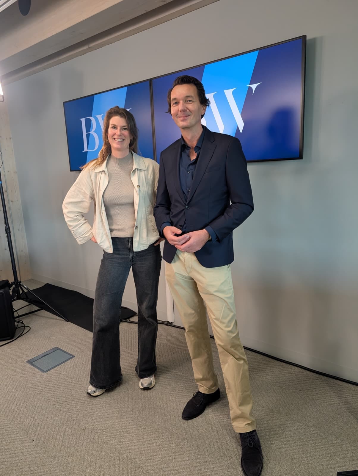 Anneke Kamphuis (CEO van Easytoys) en Paul van Riessen. Foto: BusinessWise Anneke Kamphuis (CEO van Easytoys) en Paul van Riessen. Foto: BusinessWise