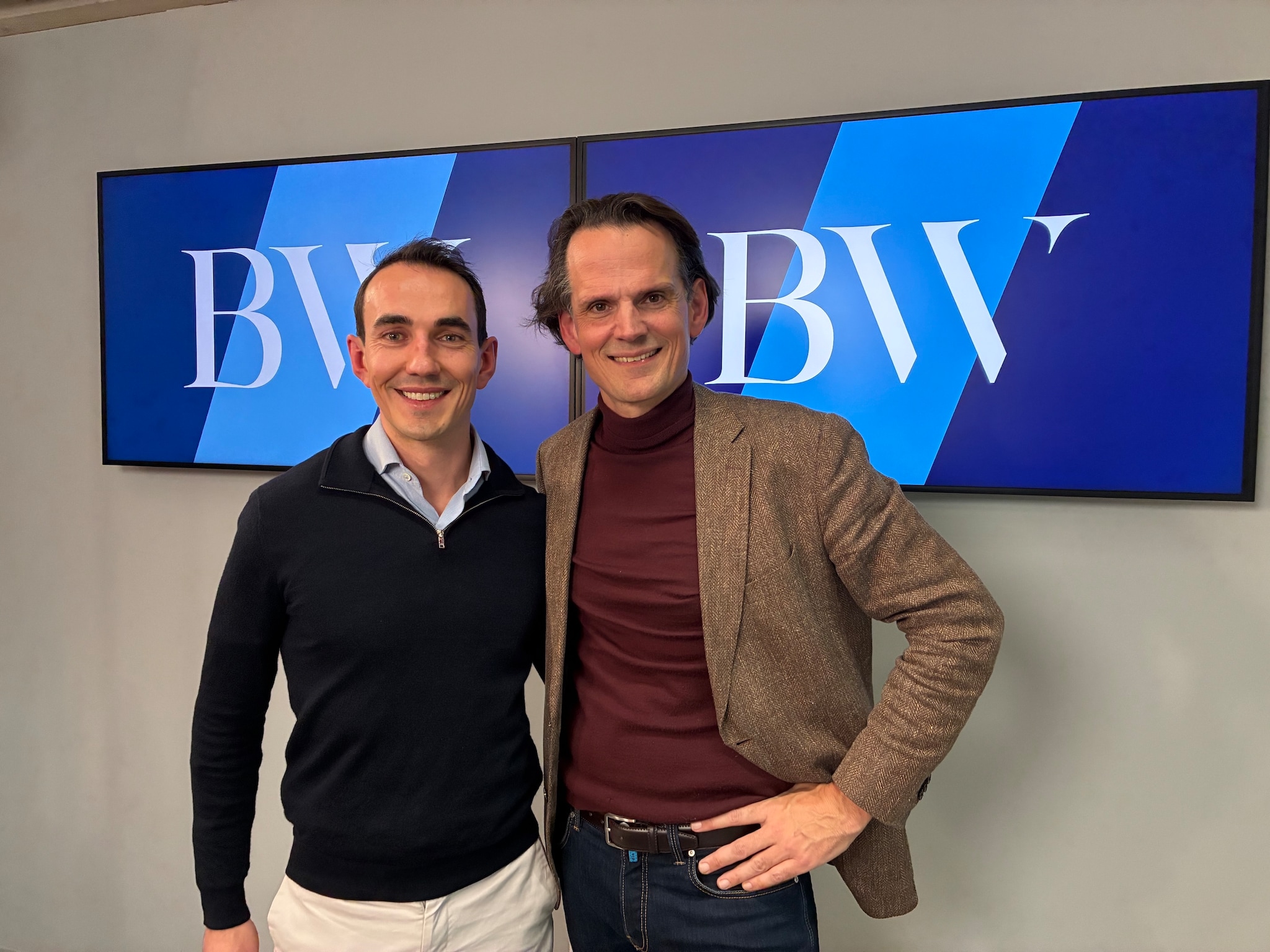 Nico van der Leur (links) met Gerben van Driel in Move on Up. Foto: BusinessWise Nico van der Leur (links) met Gerben van Driel in Move on Up. Foto: BusinessWise