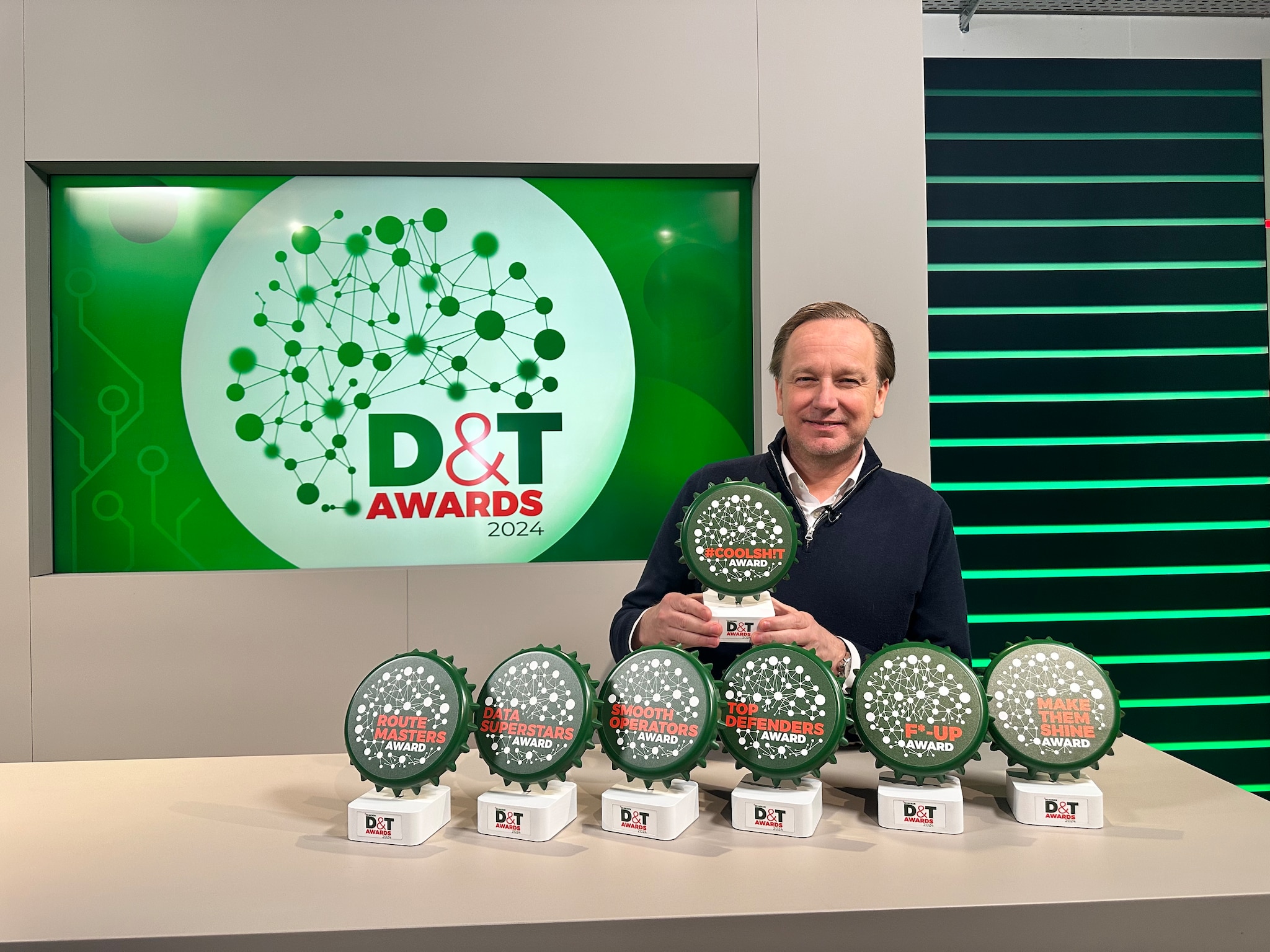 Ronald den Elzen, Heineken. Ronald den Elzen van Heineken met de nodige D&T Awards in 2024.