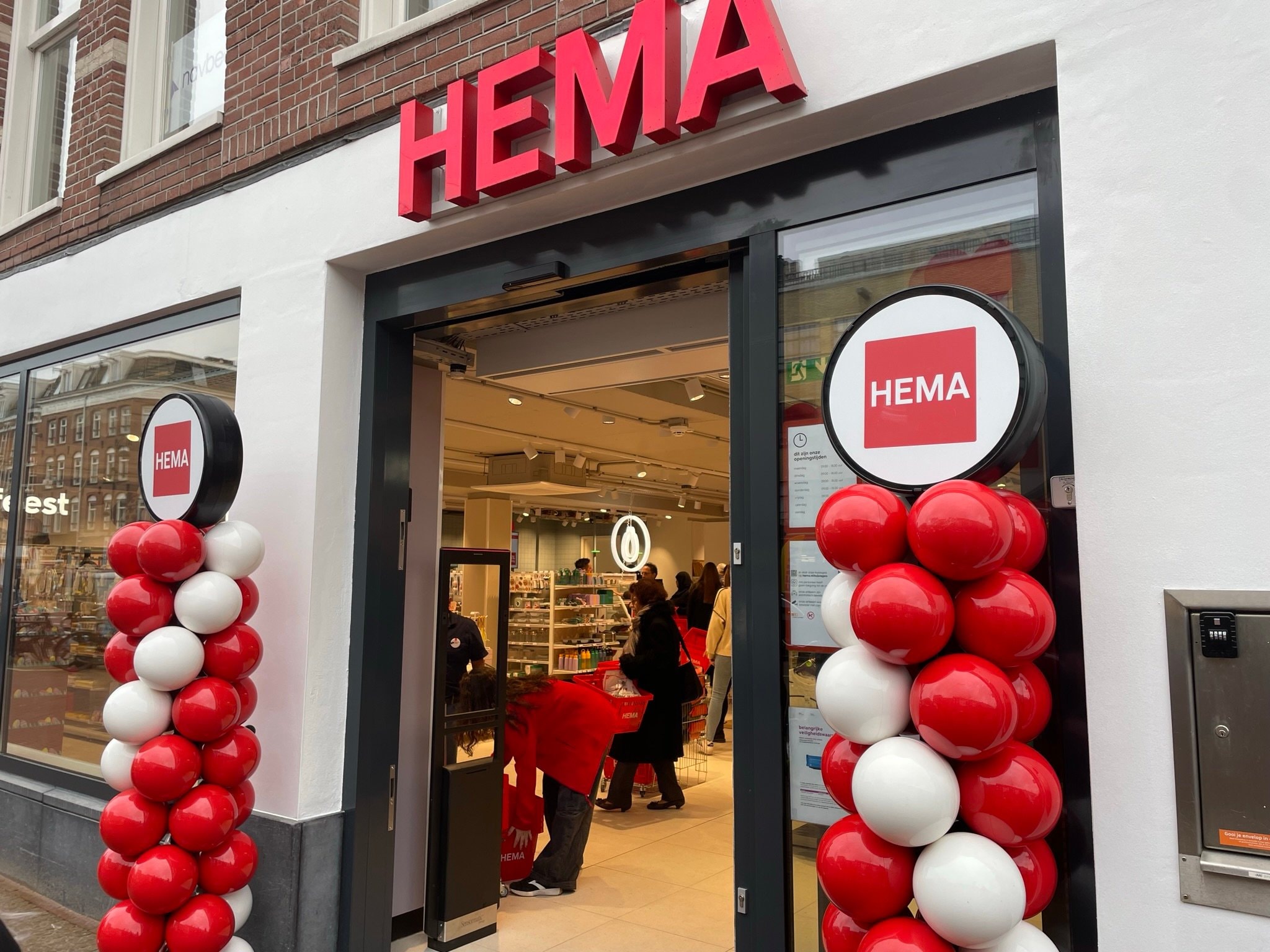 Foto: Hema Een van de vele HEMA-filialen in ons land,. Foto: ANP.