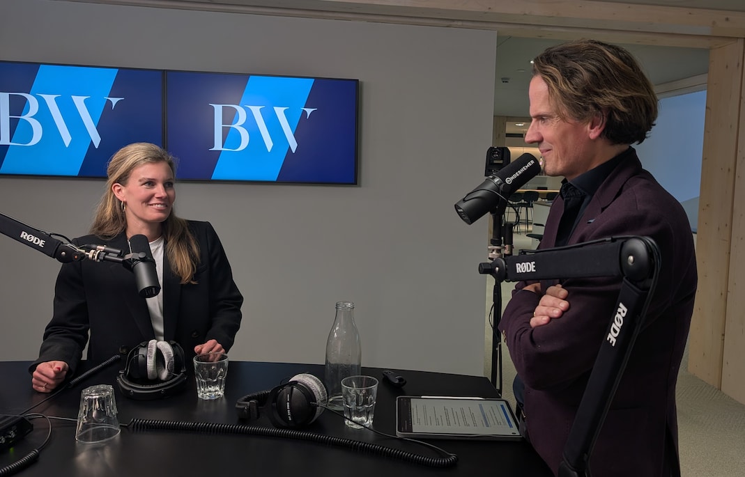 Suzan van Eeten (links) met Gerben van Driel. Foto: BusinessWise Suzan van Eeten (links) met Gerben van Driel. Foto: BusinessWise