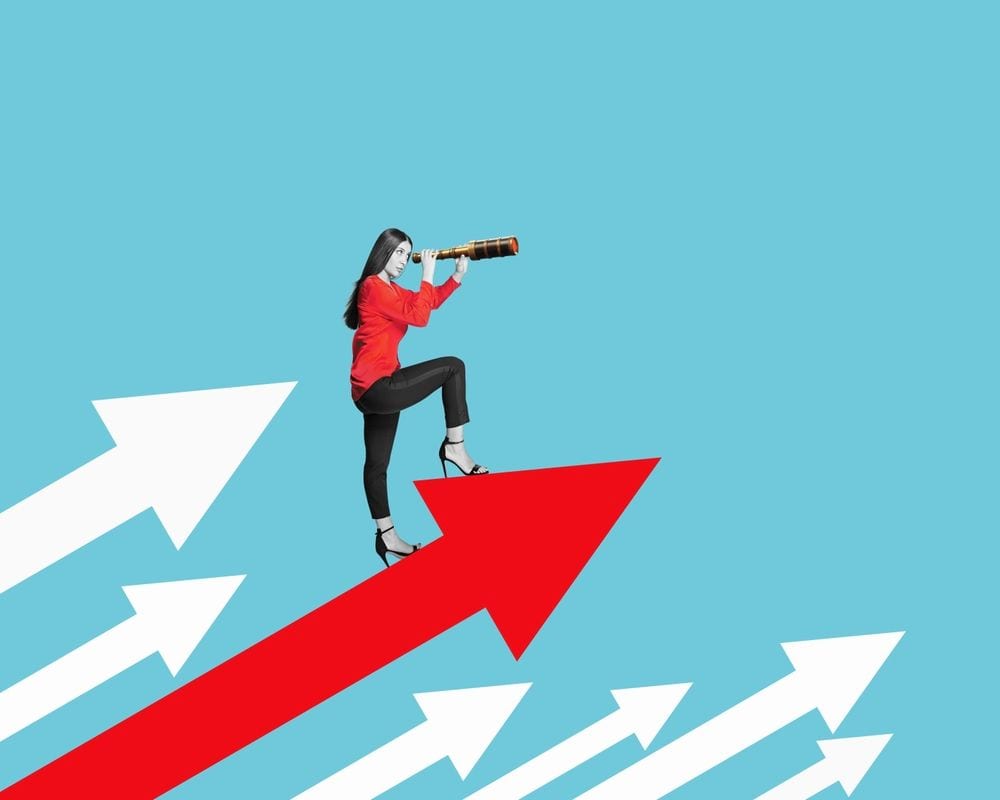 Leiderschap en de toekomst. ‘Wie nu koers houdt, helder blijft en dichtbij zijn mensen staat, komt hier sterker uit’, schrijft Ineke Kooistra. Afbeelding: Shutterstock.