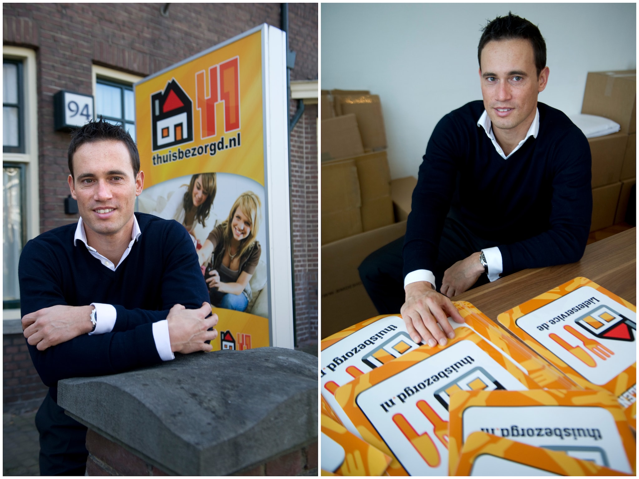 Jitse Groen, hier 14 jaar geleden in Enschede  Lenneke Lingmont