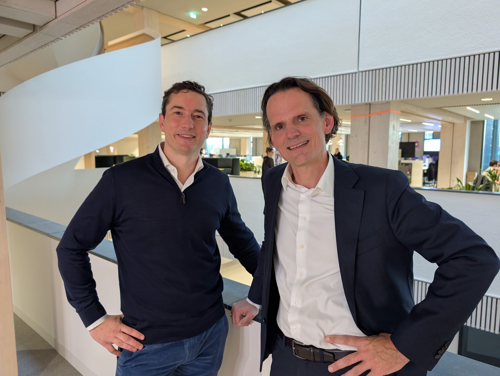 Pieter Olierook en Gerben van Driel. Foto: BusinessWise Pieter Olierook en Gerben van Driel. Foto: BusinessWise