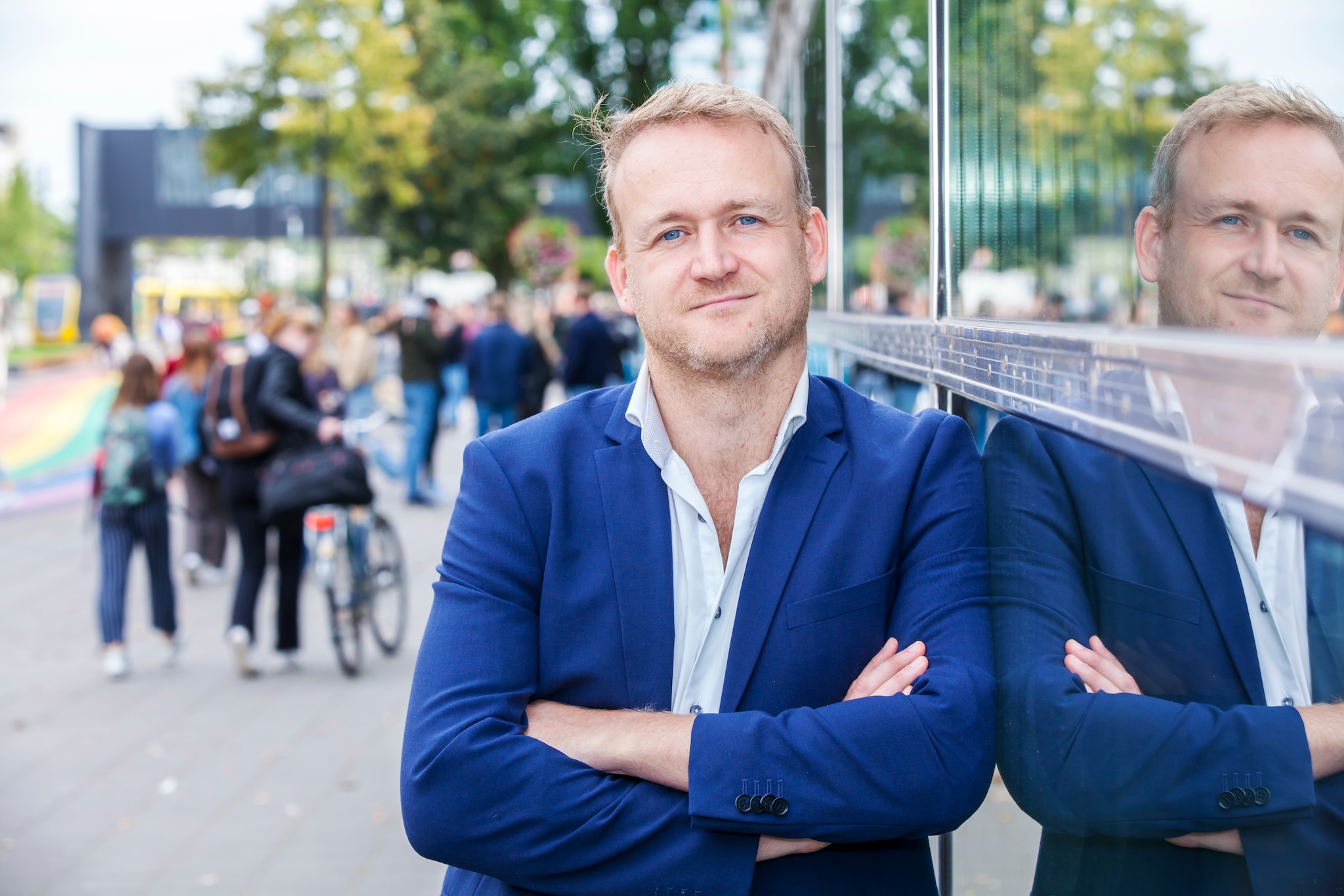 AI-expert Stefan Leijnen. Privéfoto. AI-expert Stefan Leijnen. Privéfoto.