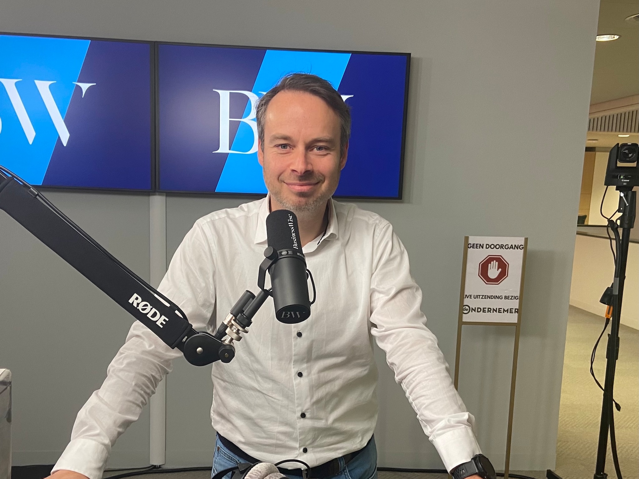 Raymond van Eck, CEO van Fairphone. Foto: BusinessWise Raymond van Eck, CEO van Fairphone. Foto: BusinessWise