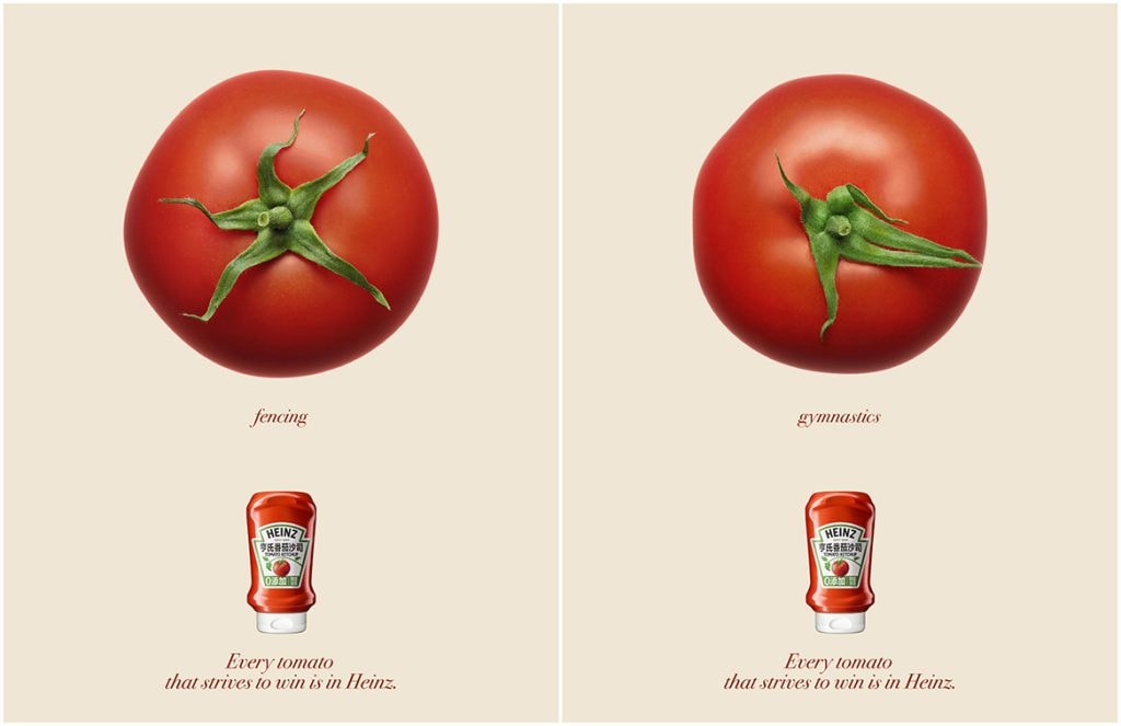 De recente Heinz campagne in China. Beeld: Heinz De recente Heinz campagne in China. Beeld: Heinz