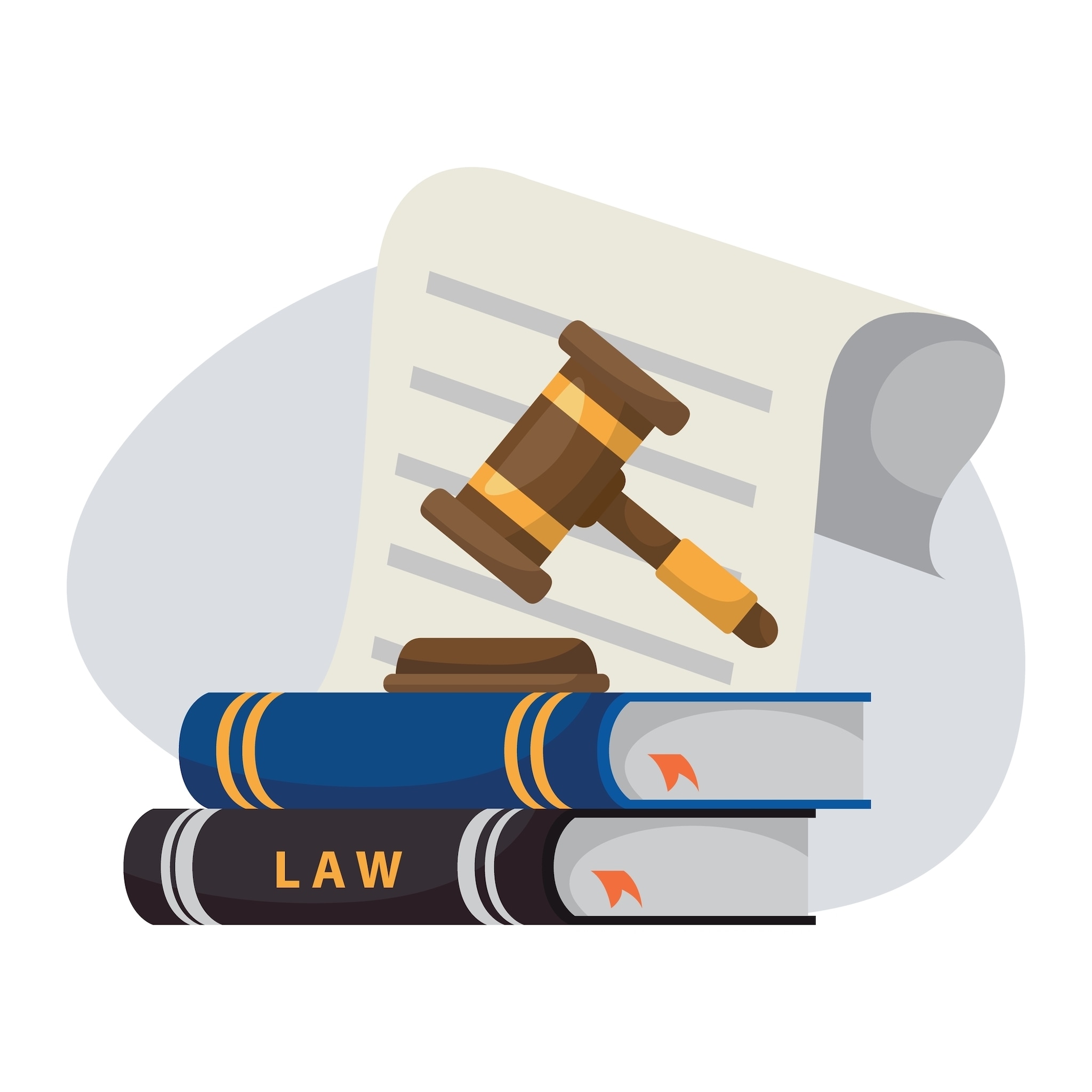 Document law firm illustration design Afbeelding: Shutterstock