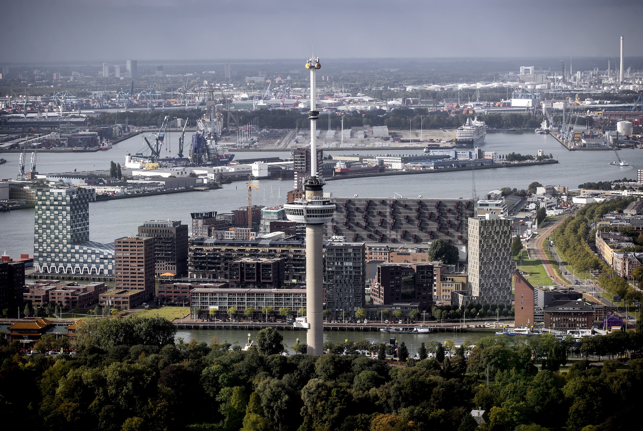 Plannen voor een AI-Gigafactory in Rotterdam. Foto: ANP Plannen voor een AI-Gigafactory in Rotterdam. Foto: ANP