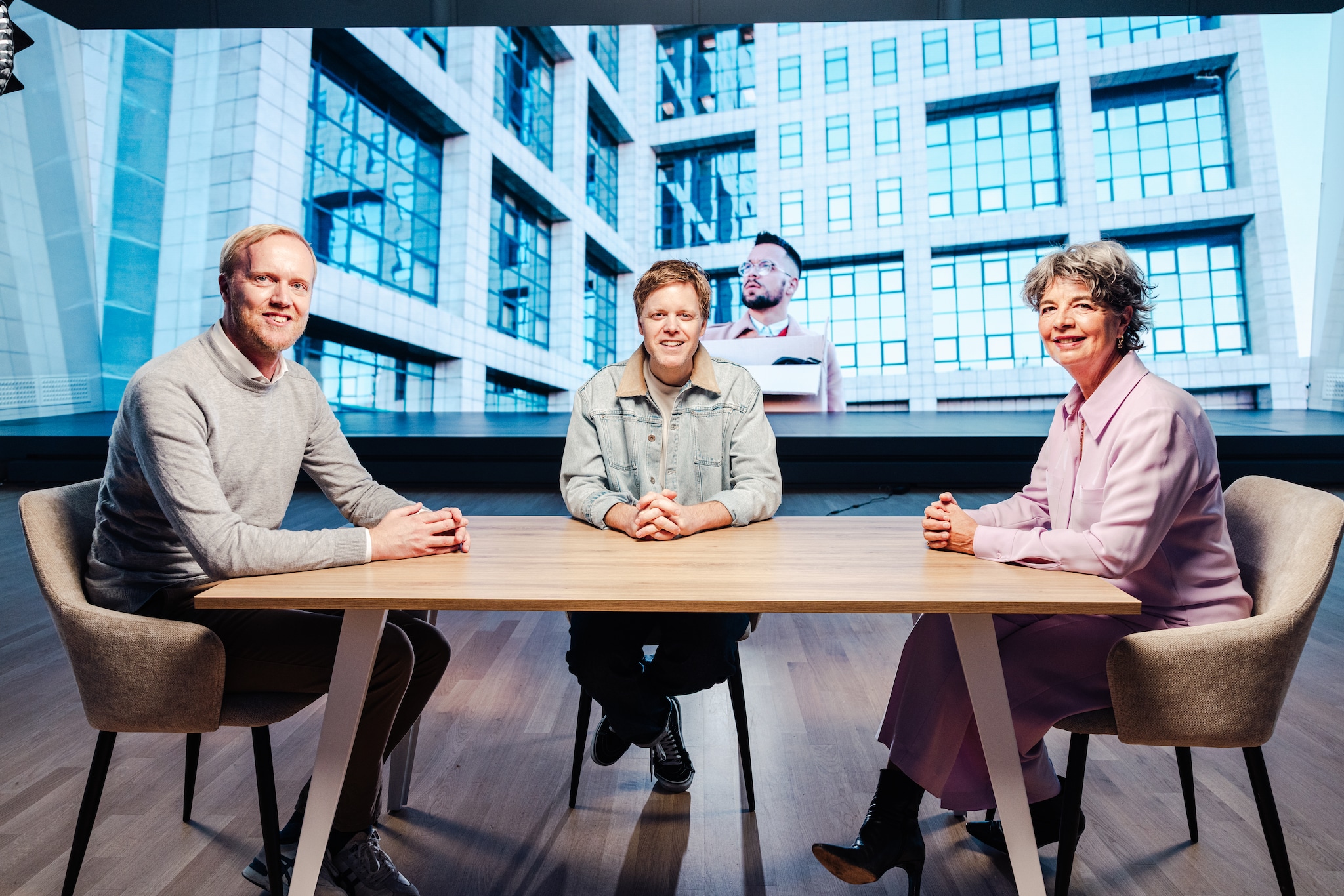 Marjolein ten Hoonte, Bert Jan Oostenbrink & Lex Uiting.  Ole Rethans