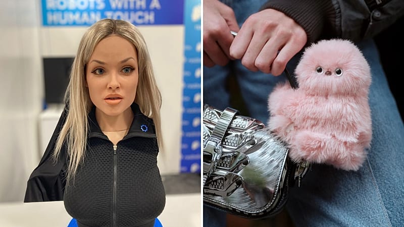 De robotvriendin van Realbotix en de Mirumi van Yukai Engineering De robotvriendin van Realbotix en de Mirumi van Yukai Engineering.