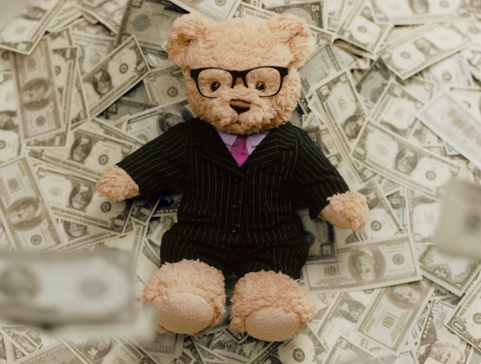 De Build-A-Bear-knuffelbeer. De Build-A-Bear-knuffelbeer. Afbeelding: Getty Images