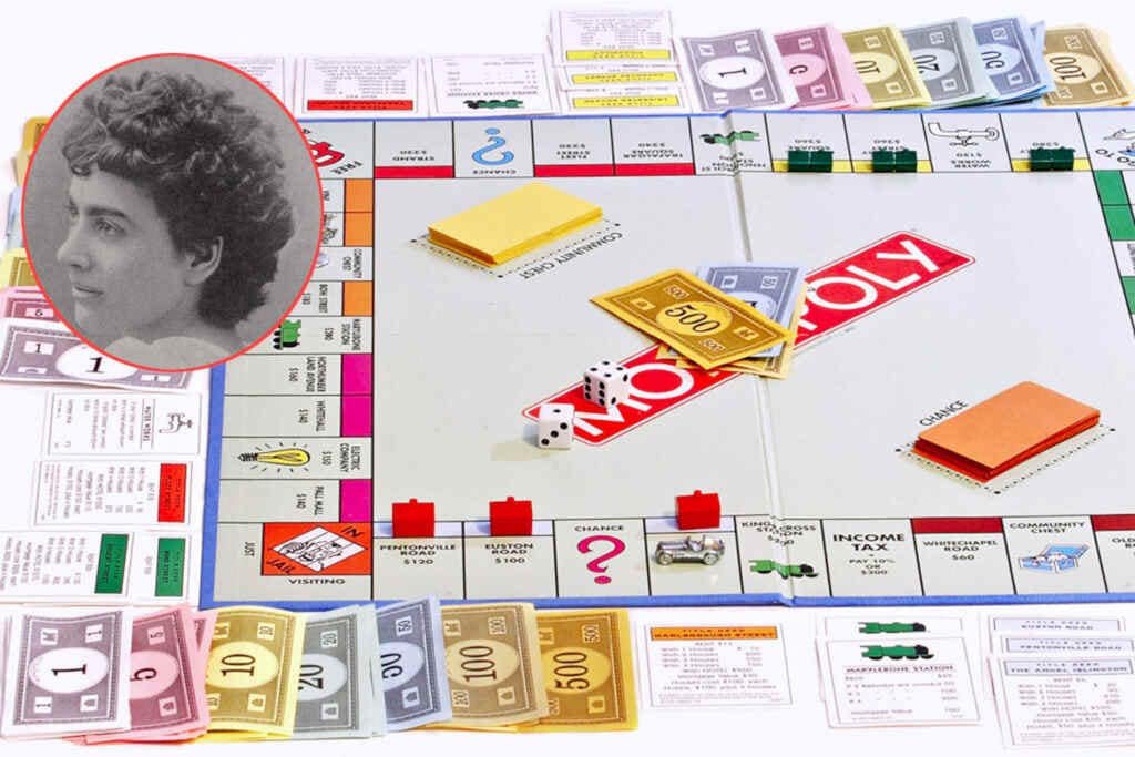 De bedenker van Monopoly, Elizabeth Marie, gebruikte het spel als kritiek op sociale ongelijkheid De bedenker van Monopoly, Elizabeth Marie, gebruikte het spel als kritiek op sociale ongelijkheid. Afbeelding: greenMe.It
