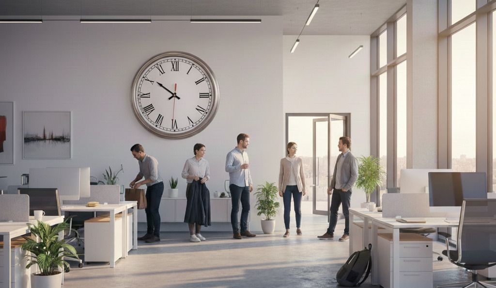 Tijd om naar huis te gaan, kennelijk. Zo. Tijd om naar huis te gaan, kennelijk. Afbeelding: Shutterstock/AI