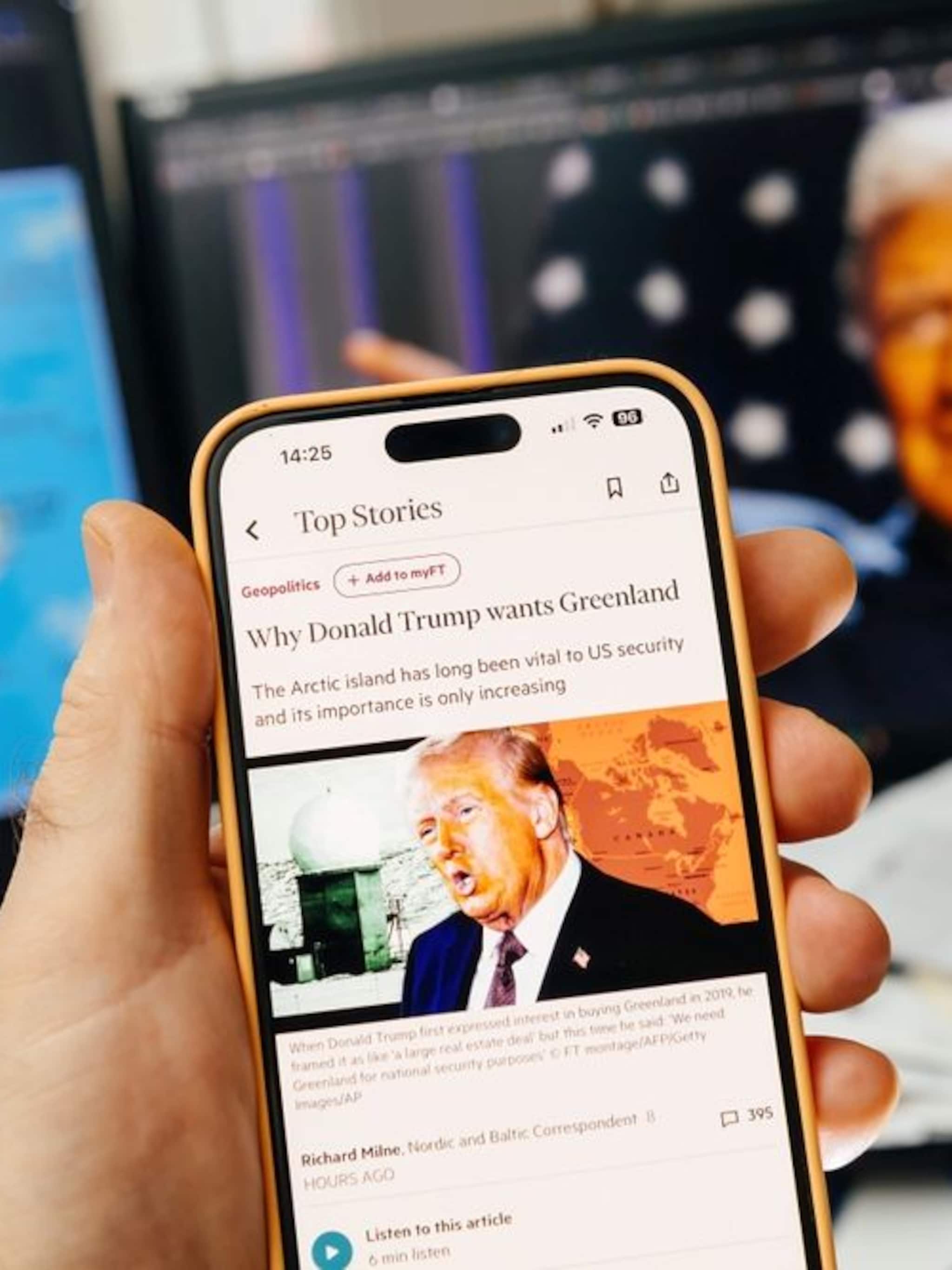 groenland daar heb ik in silicon valley nog niemand over gehoord trump